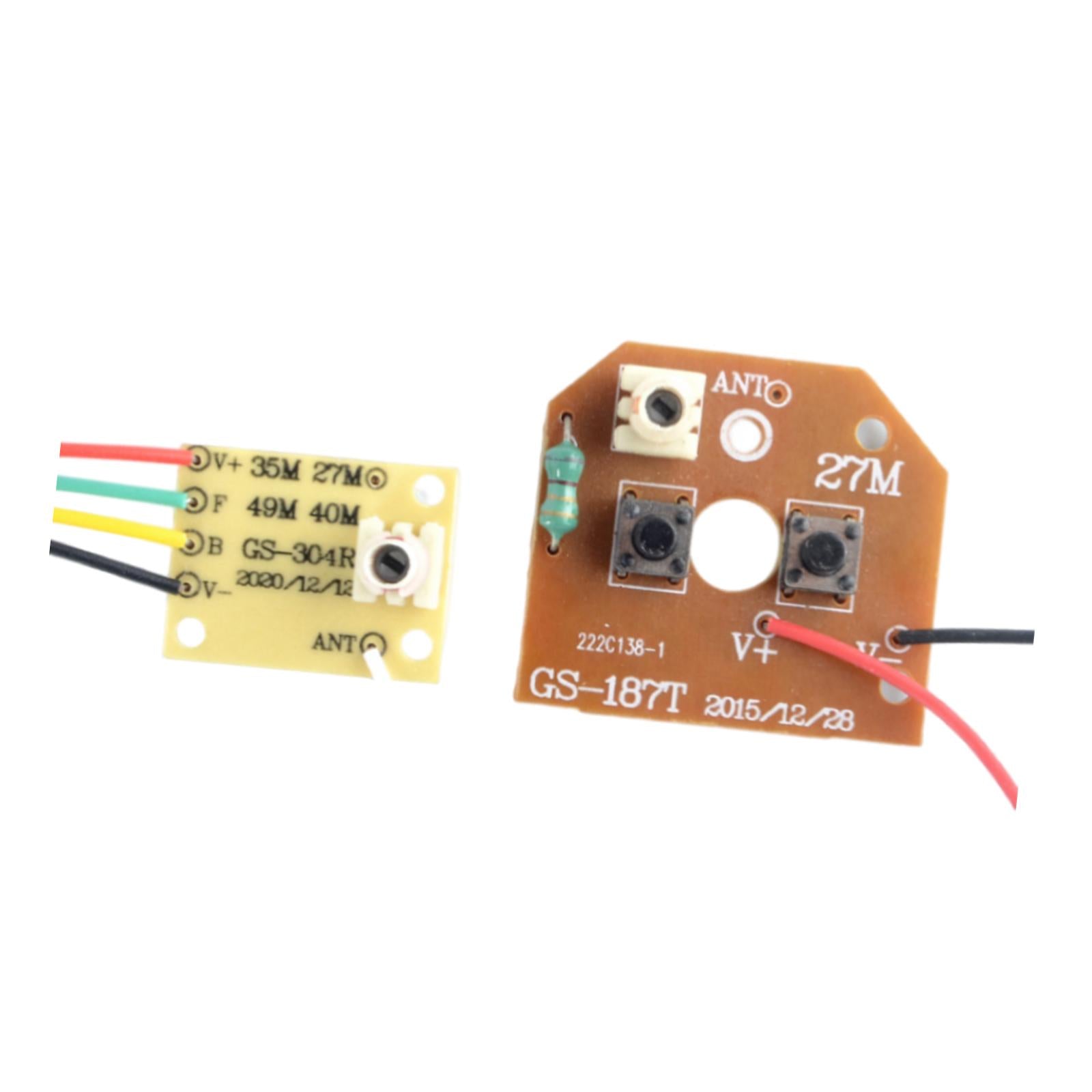 2xRemote Control Circuit Board Professional Controller Module for RC Truck Toy