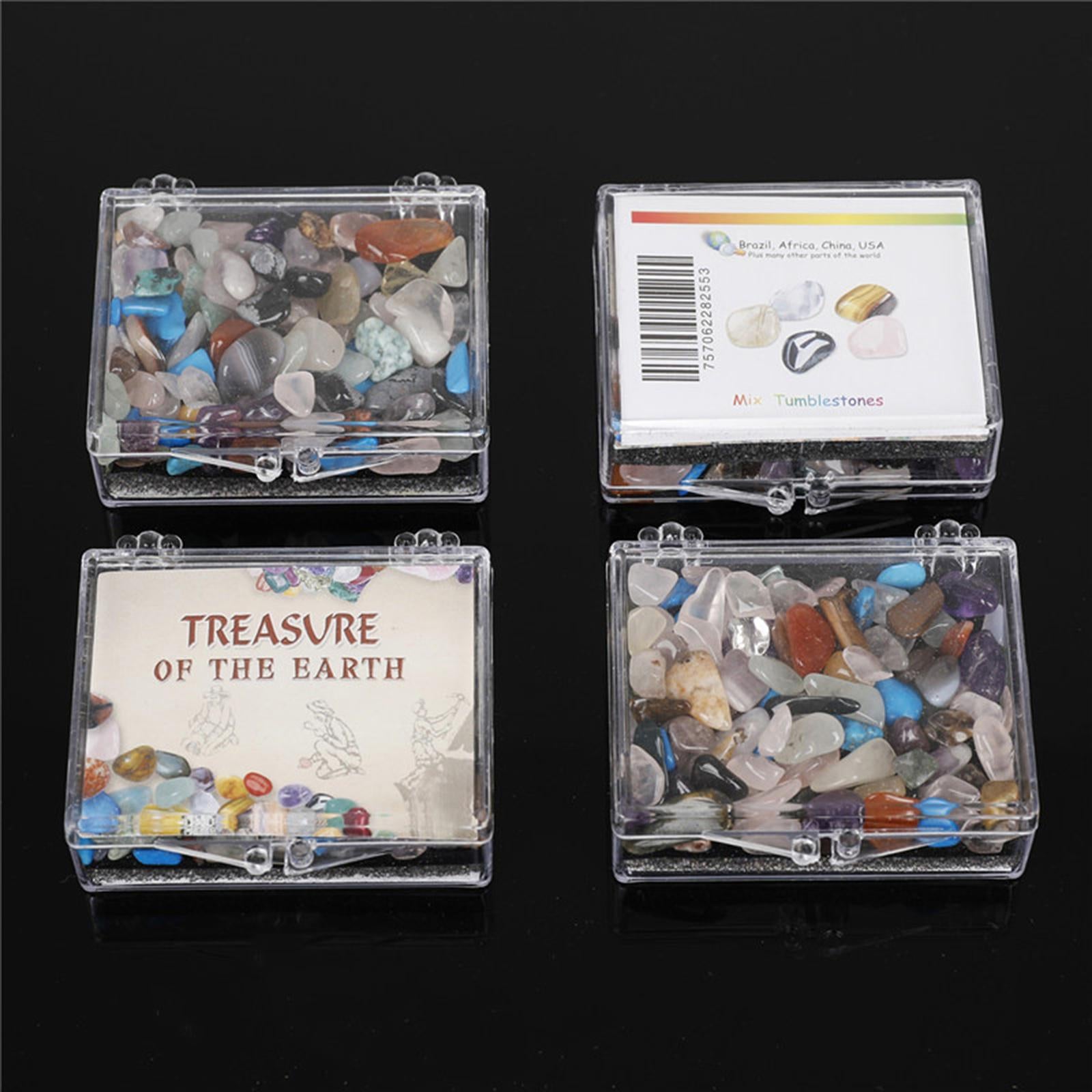 4xRock and Mineral Educational Collection Science Ornament Stem for Gift Girls