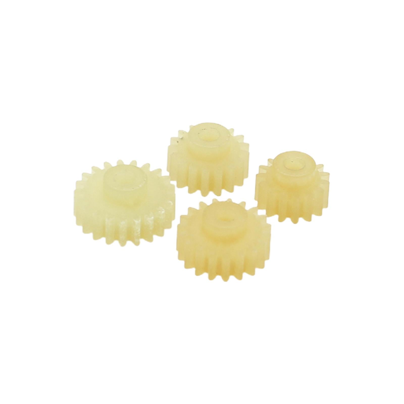 4x4Pcs RC Car Gear RC Car Pinion Gear for Wltoys 284131 1:28 Crawler DIY Parts