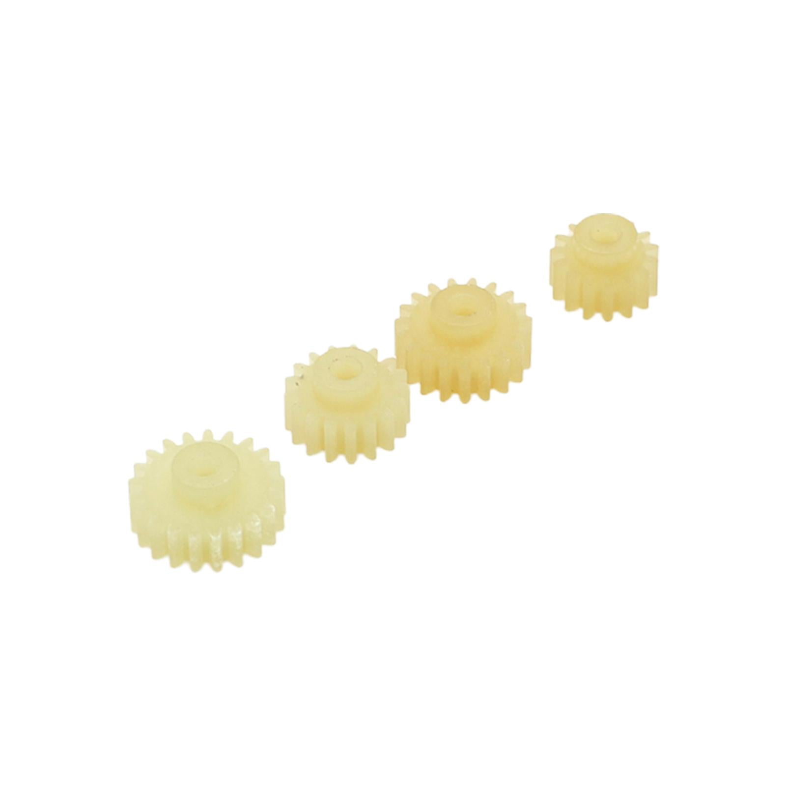 3x4Pcs RC Car Gear RC Car Pinion Gear for Wltoys 284131 1:28 Crawler DIY Parts