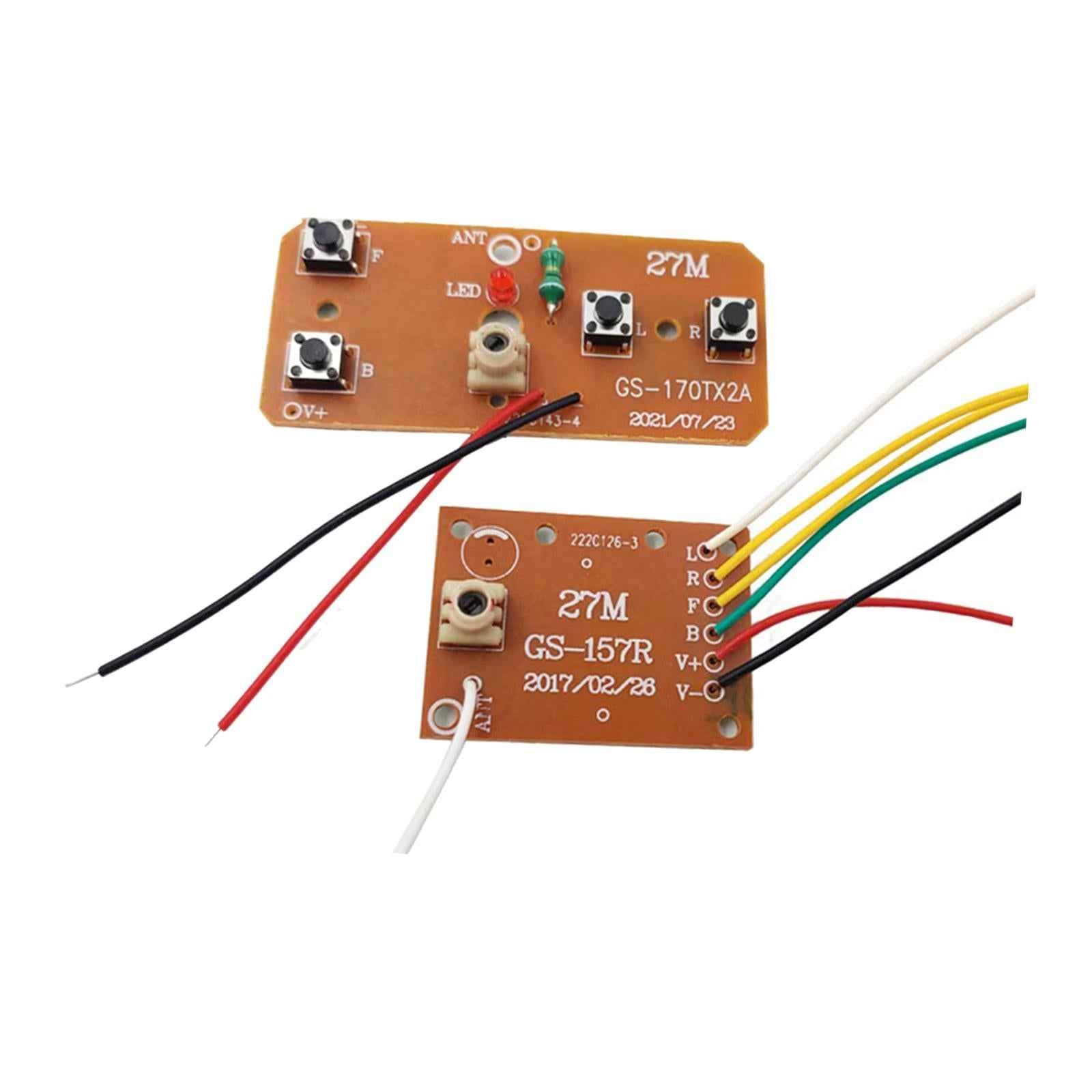 Remote Control Circuit Board 4 Channels for RC Truck Toy DIY RC Airplane Toy