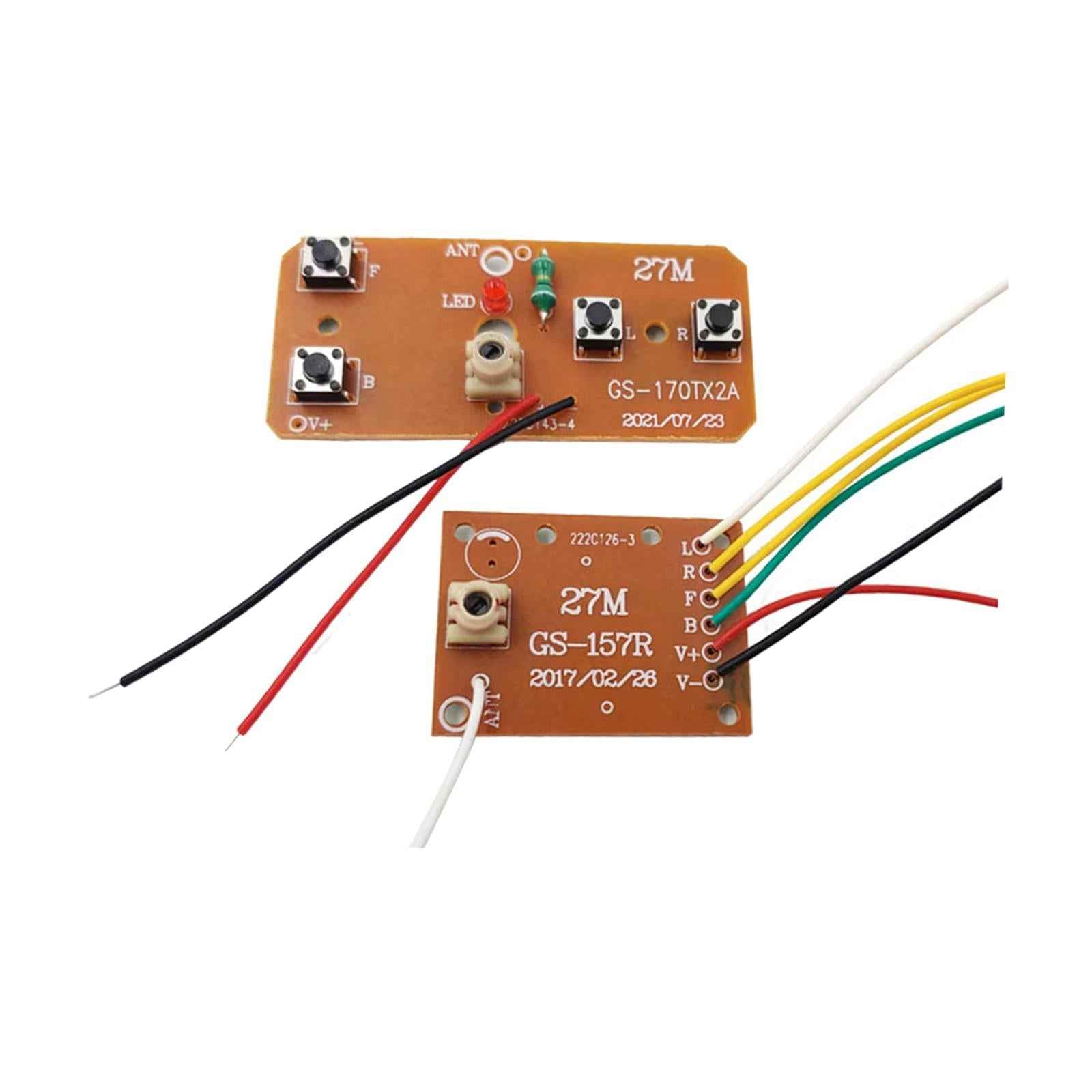 Remote Control Circuit Board 4 Channels for RC Truck Toy DIY RC Airplane Toy
