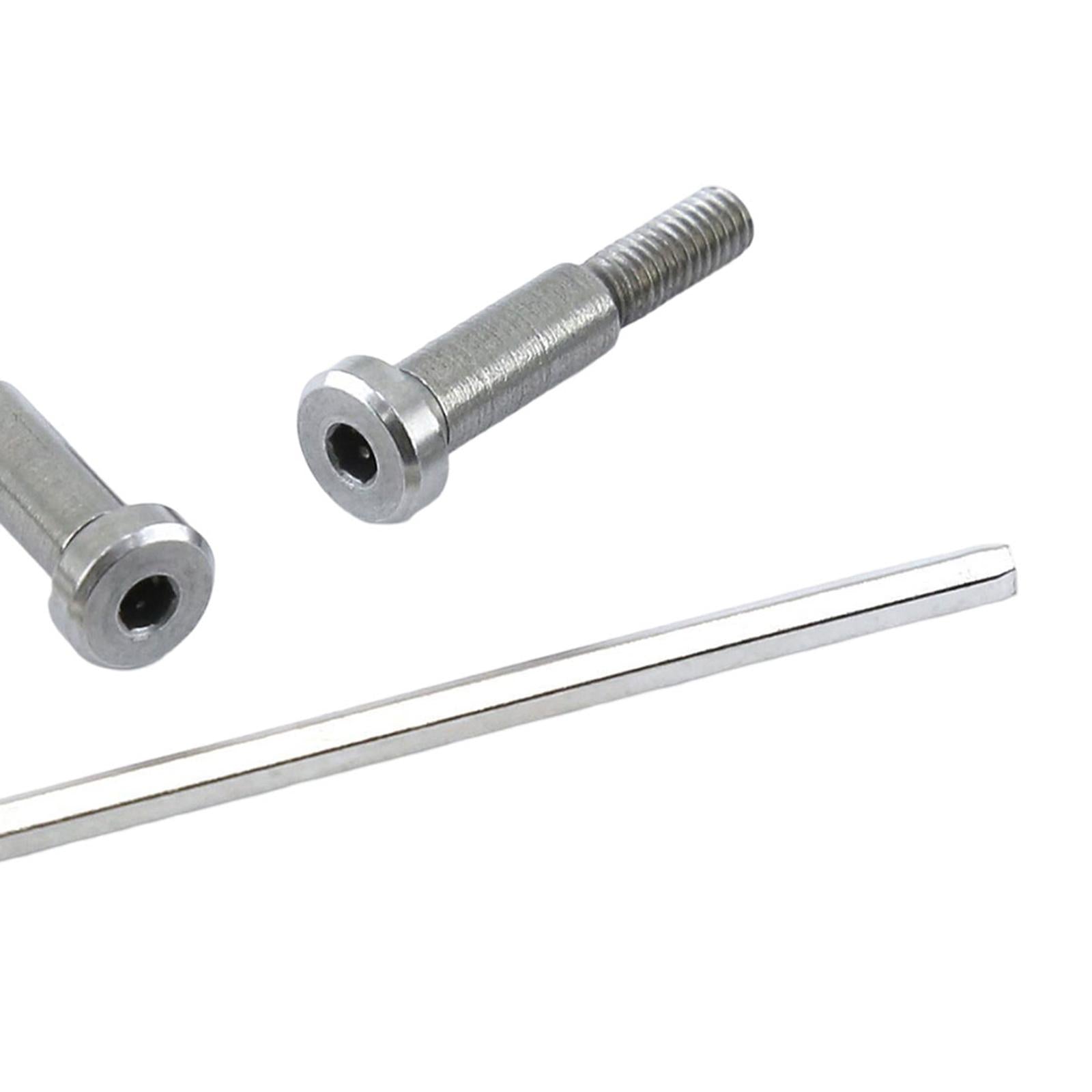 4xLow Friction Step Screw 3x18mm Universal RC Screw Kits for TT02ft 1:10 Scale