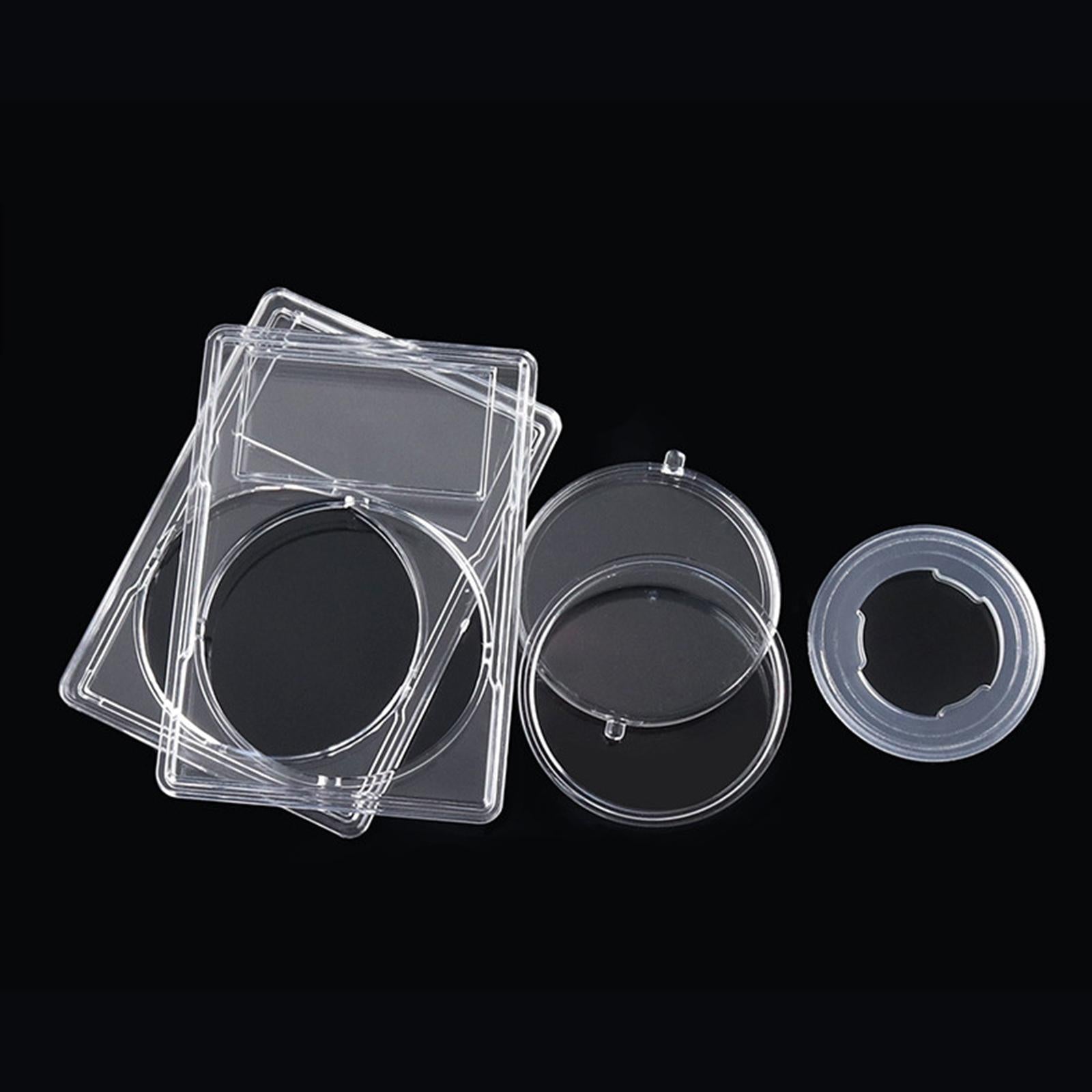 2xCoin Capsules Clear Coin Storage Case for Collectors Collecting Coin Display