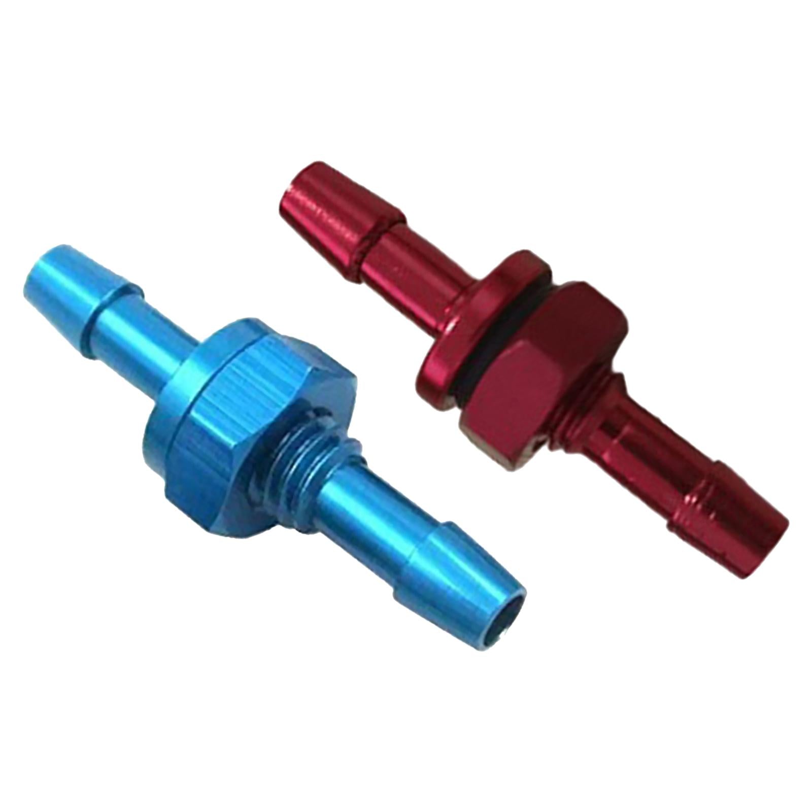 2xRC Boat M6 Water Nozzle Upgrade Metal Water Outlet for RC Jet Boats DIY Accs red