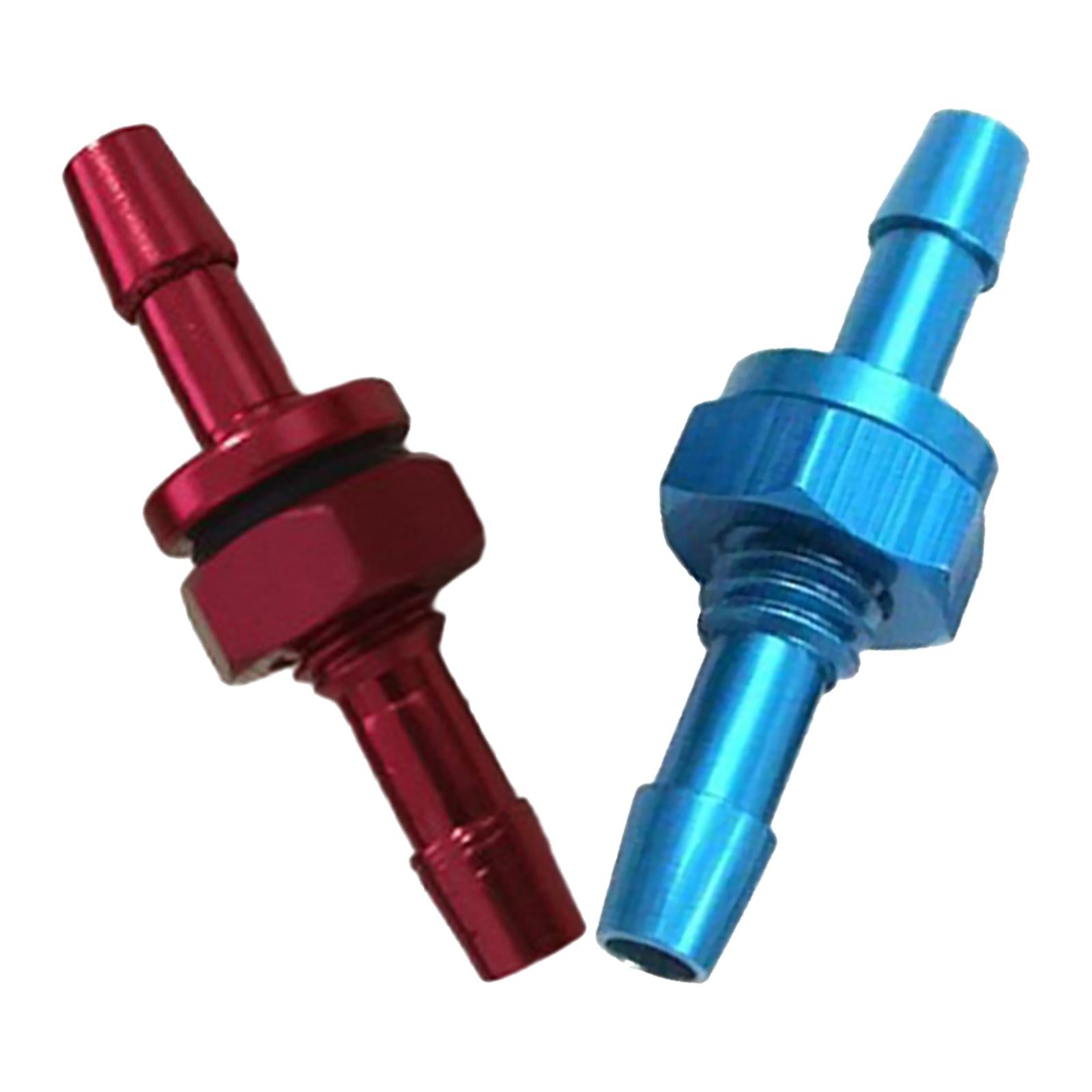 2xRC Boat M6 Water Nozzle Upgrade Metal Water Outlet for RC Jet Boats DIY Accs red
