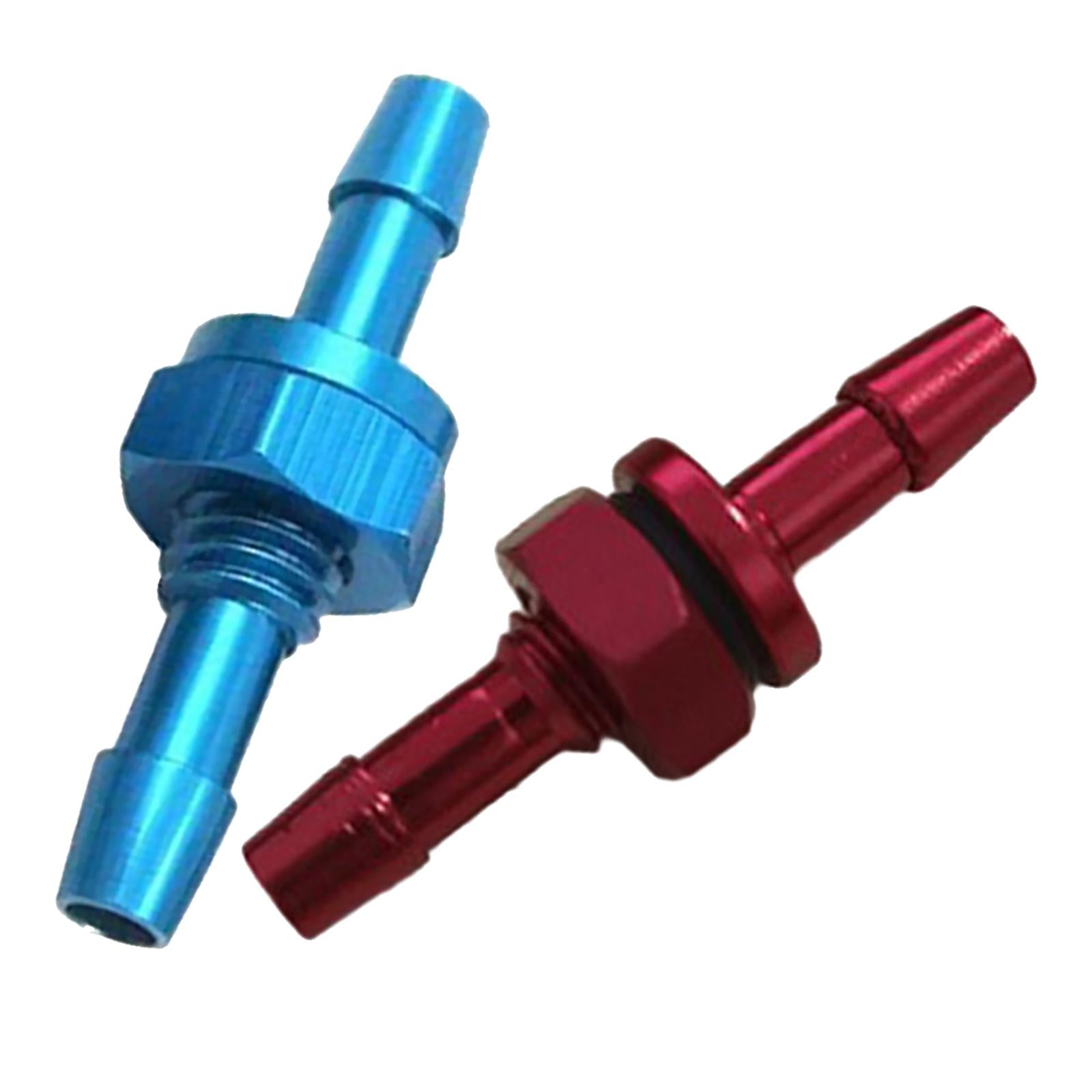 2xRC Boat M6 Water Nozzle Upgrade Metal Water Outlet for RC Jet Boats DIY Accs red