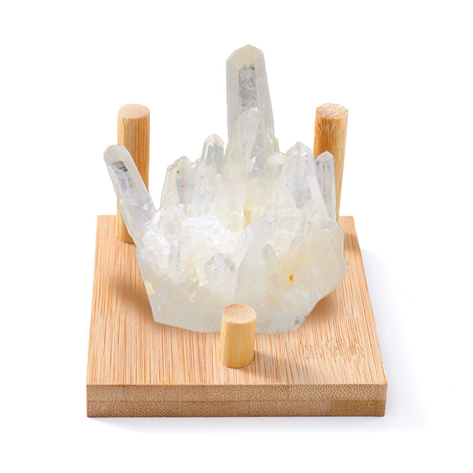 4xSmall Display Easel Holder Mineral Stand for Small Collectible Mineral Slab S