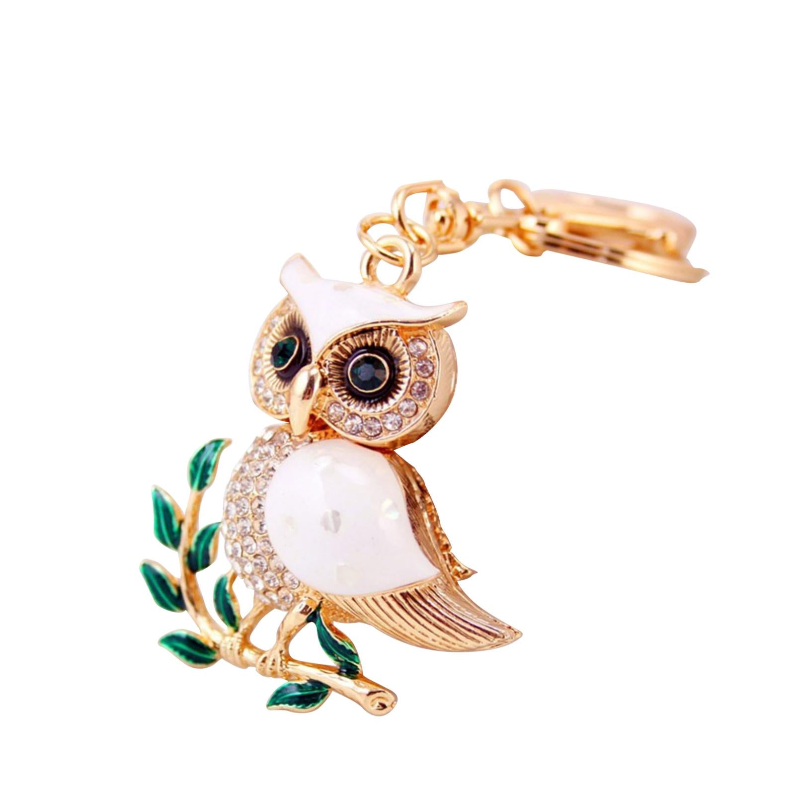 3xCreative Owl Rings Wedding Handcrafted Animal Key Rings for Women Girls Kids