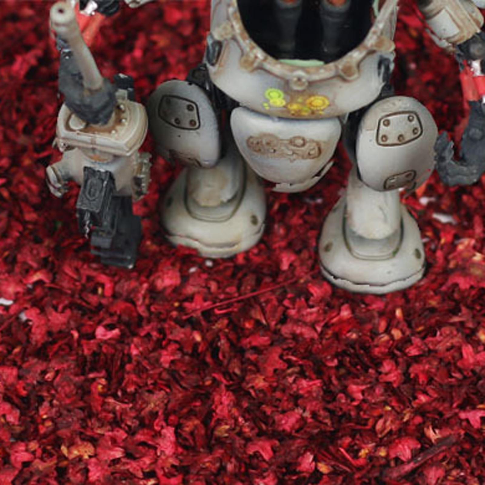 4xRealistic Miniature Leaves Simulation Leaves for Train DIY Mini Model Layout Yellow