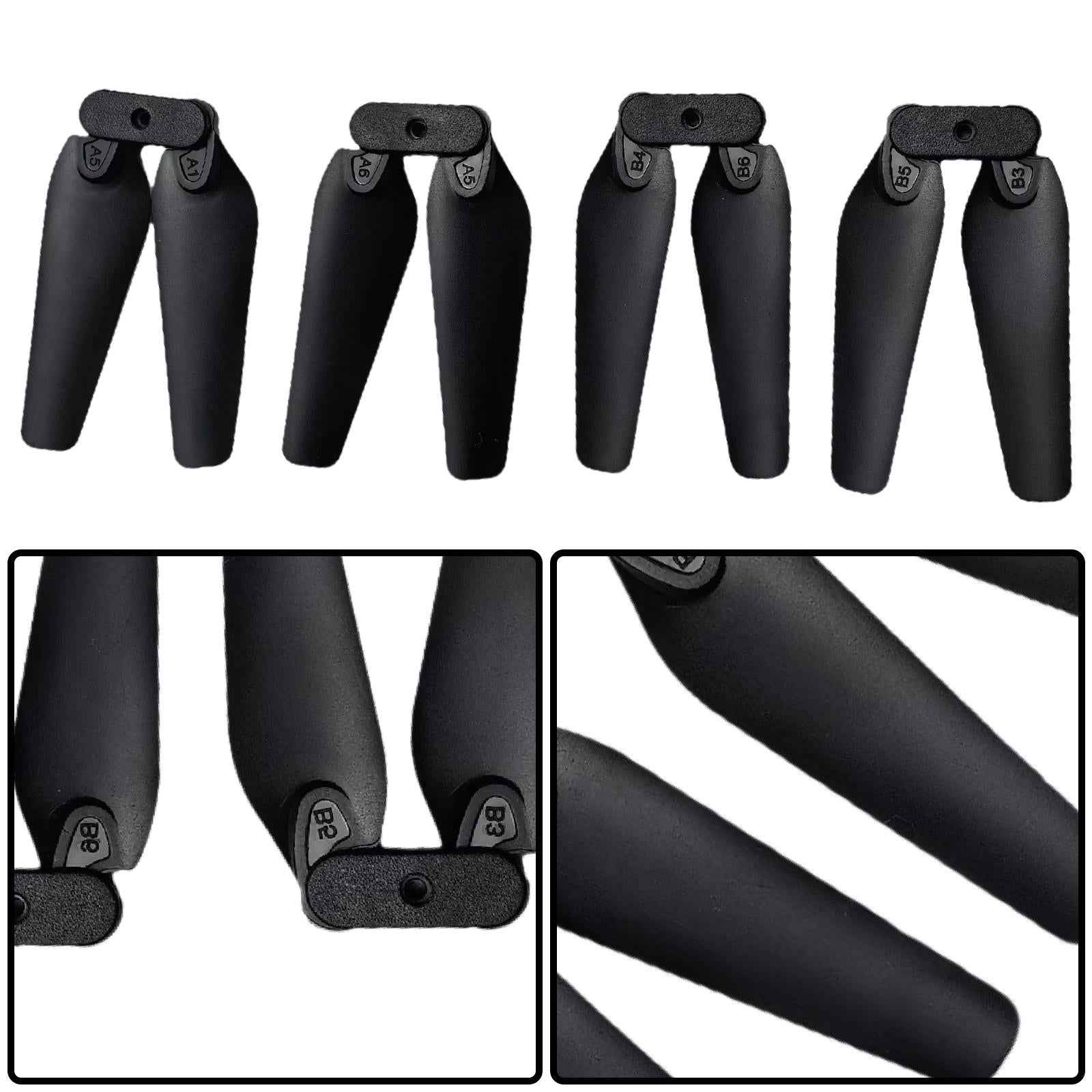 4Pcs Propellers Props Folding for E58, E88, E88Pro, , , and S85 Drones