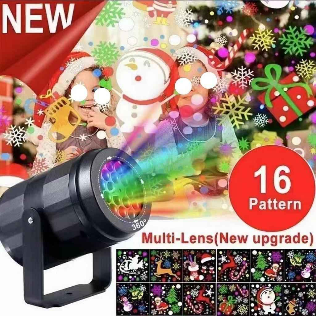 Christmas Projector Light 4 W Decorative for Living Room Indoor Outdoor Yard