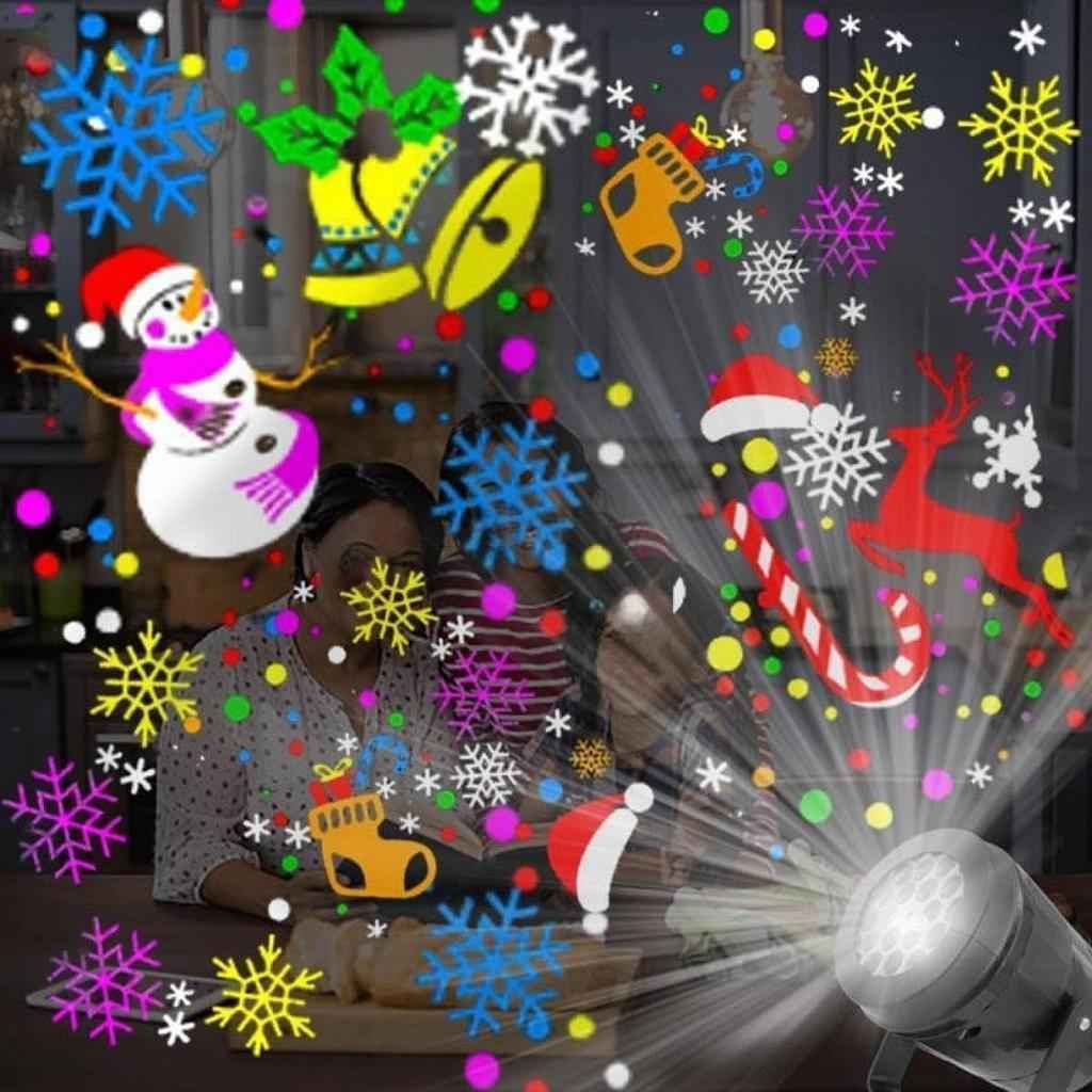 Christmas Projector Light 4 W Decorative for Living Room Indoor Outdoor Yard