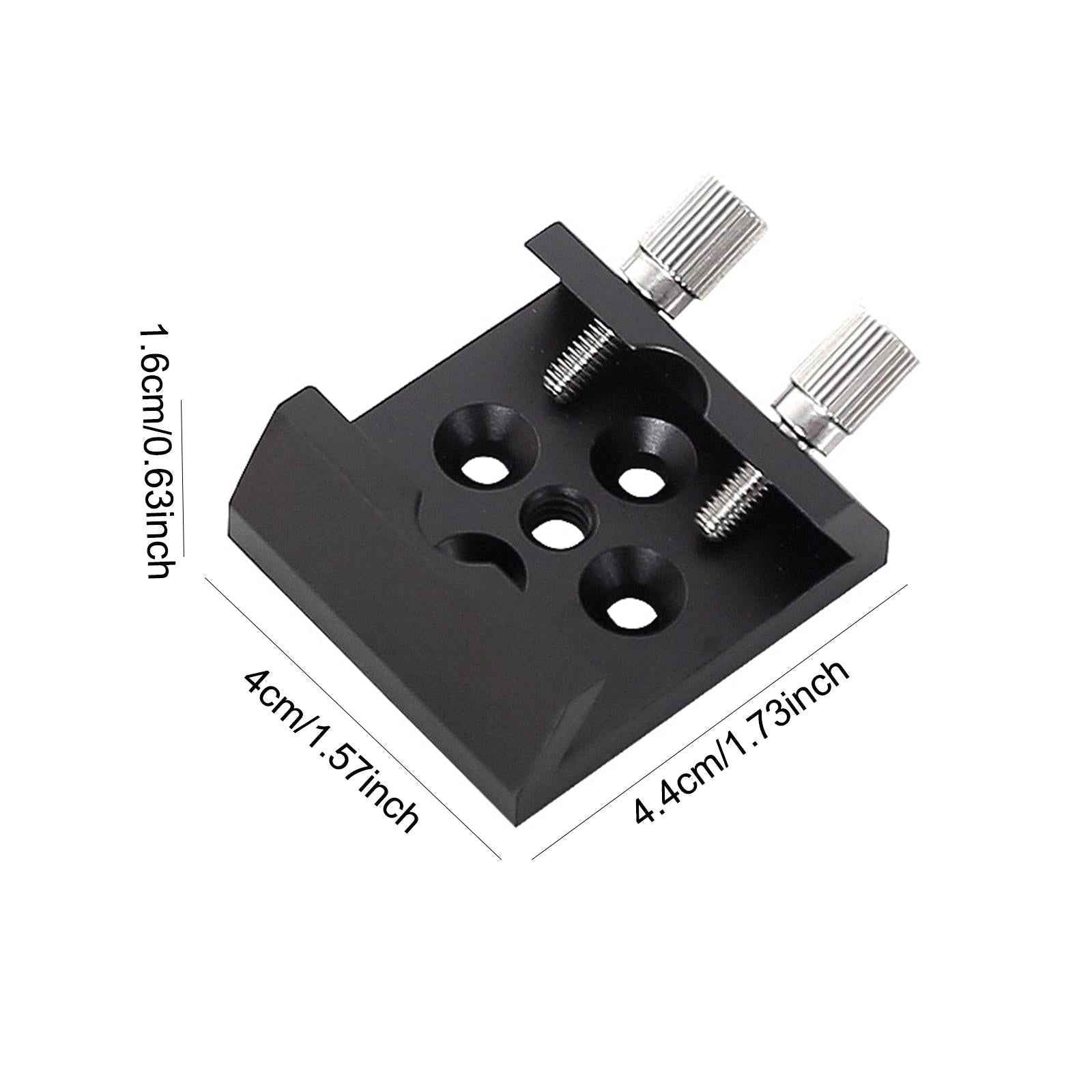 Dovetail Base for Telescope 1/4 Thread Mount Bracket