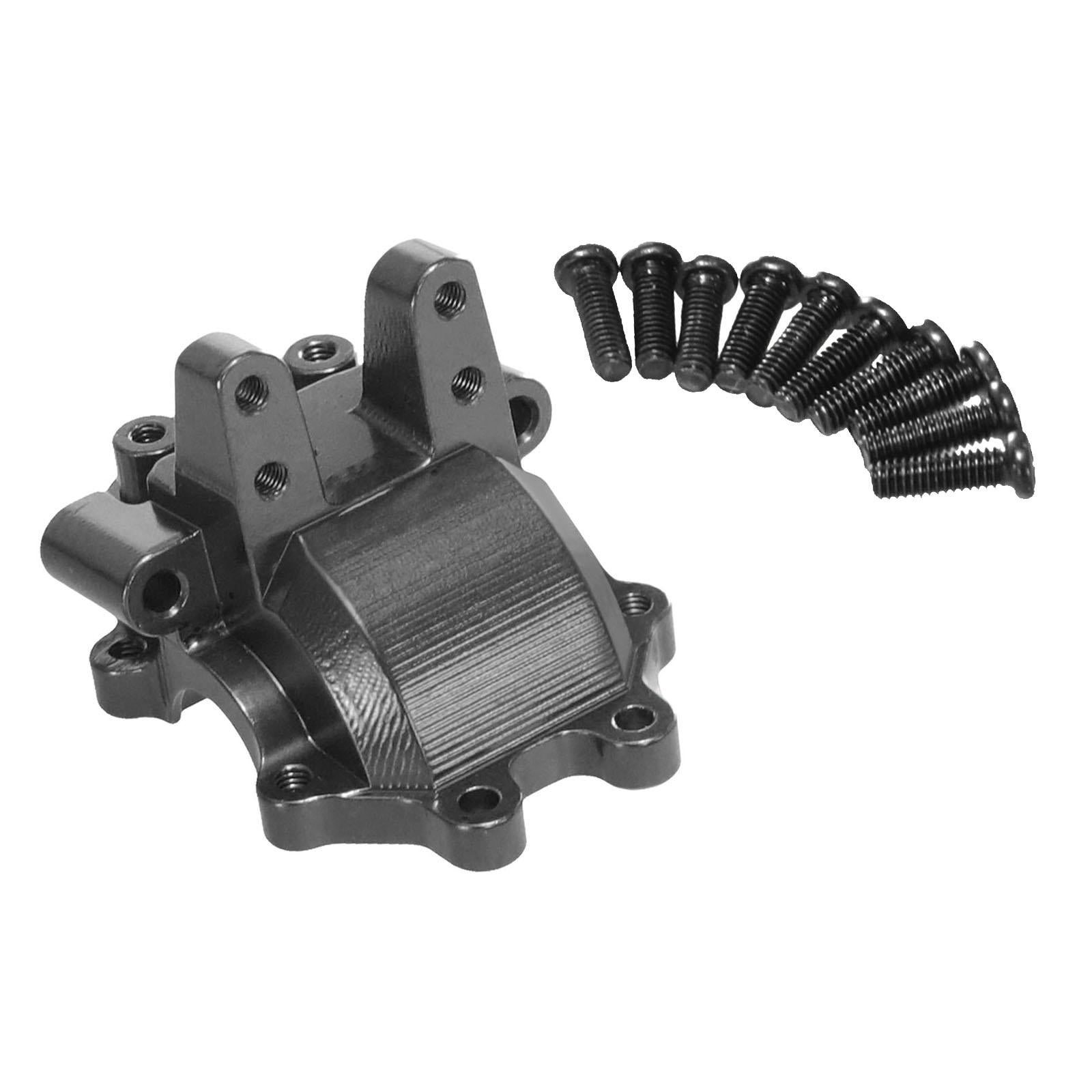 Aluminum Alloy Front Gear Box Cover for 1/14 H14BM 14210 14209 DIY Parts Titanium