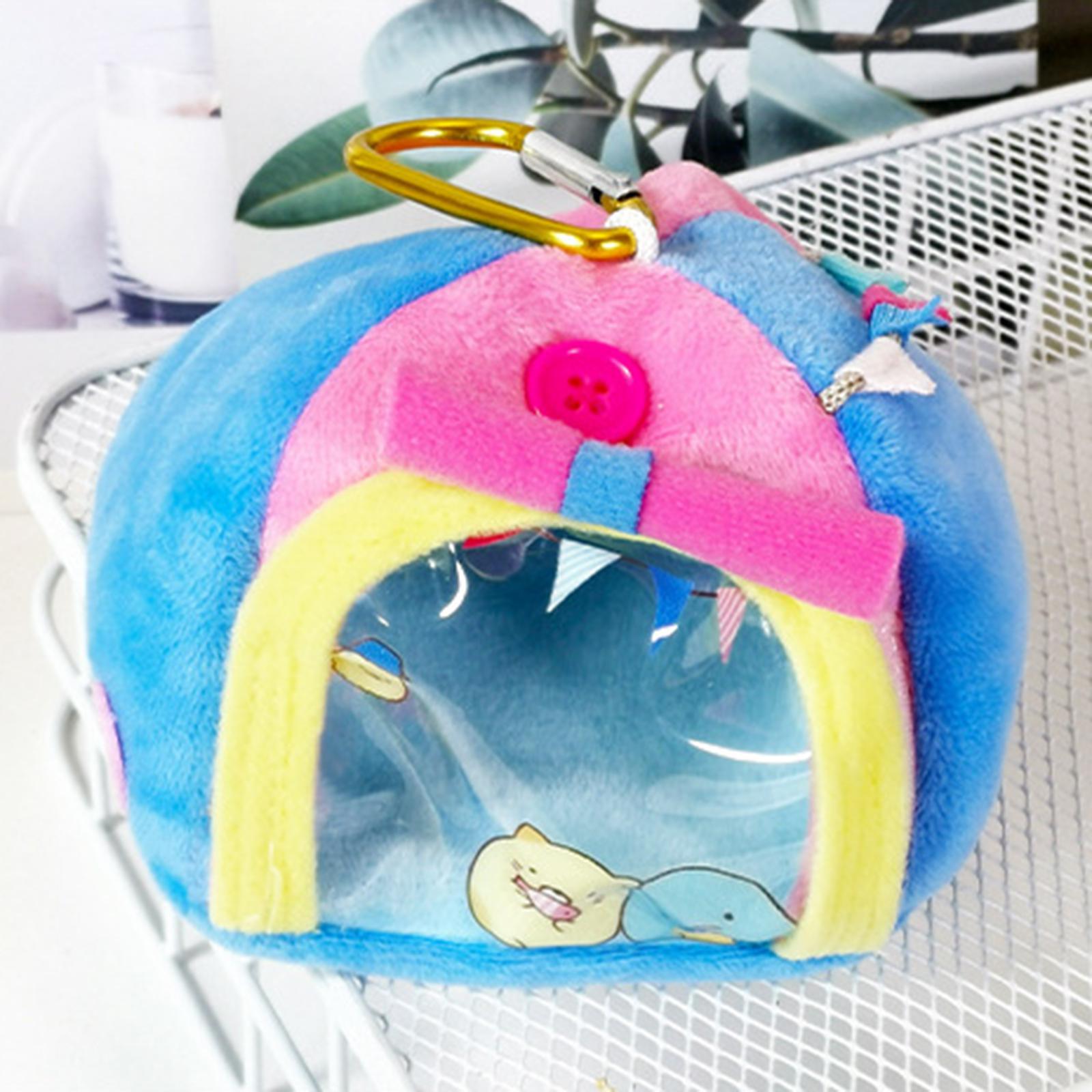 Doll Miniature Tent Keychain Bag Accessory for Dolls House Gift DIY Supplies Blue