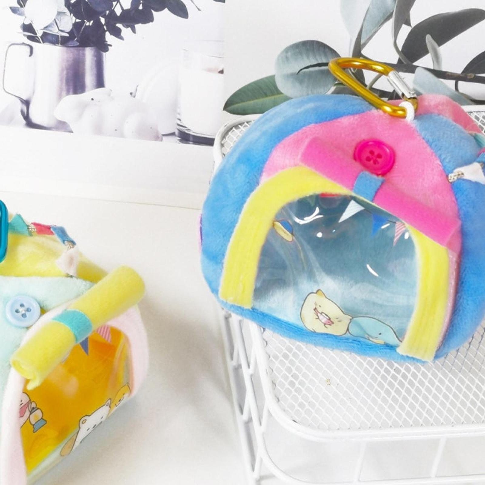 Doll Miniature Tent Keychain Bag Accessory for Dolls House Gift DIY Supplies Yellow