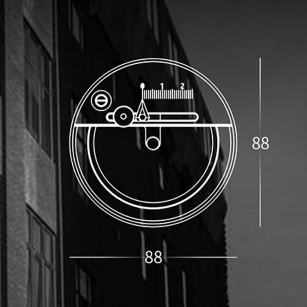 Circular Cutter Stepless Adjustable for Masking Tape Model Building Painting