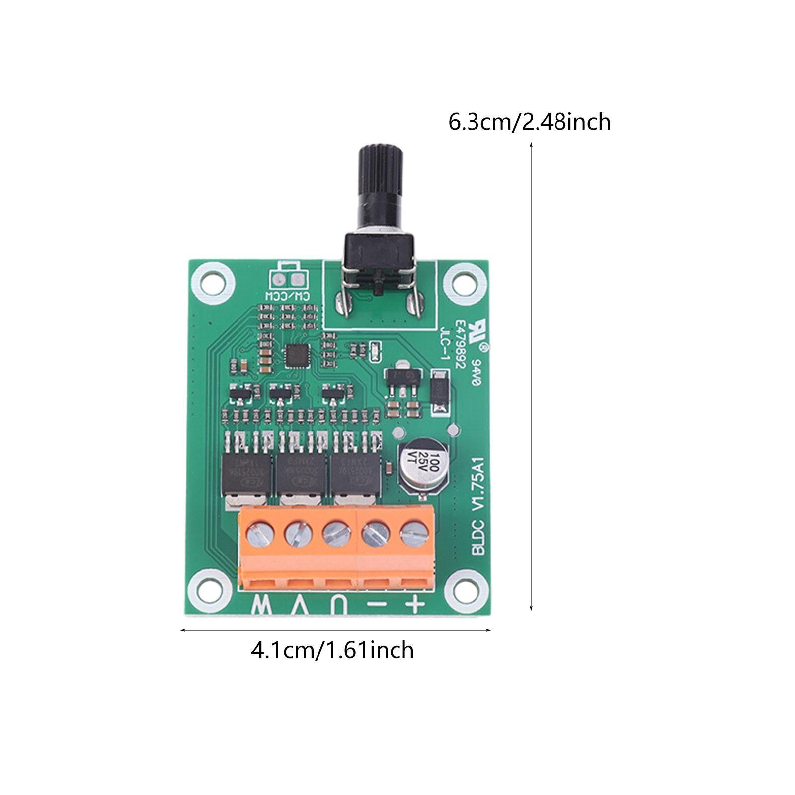 DC Brushless Motor Drives Control Board Stable Performance Premium Accessory