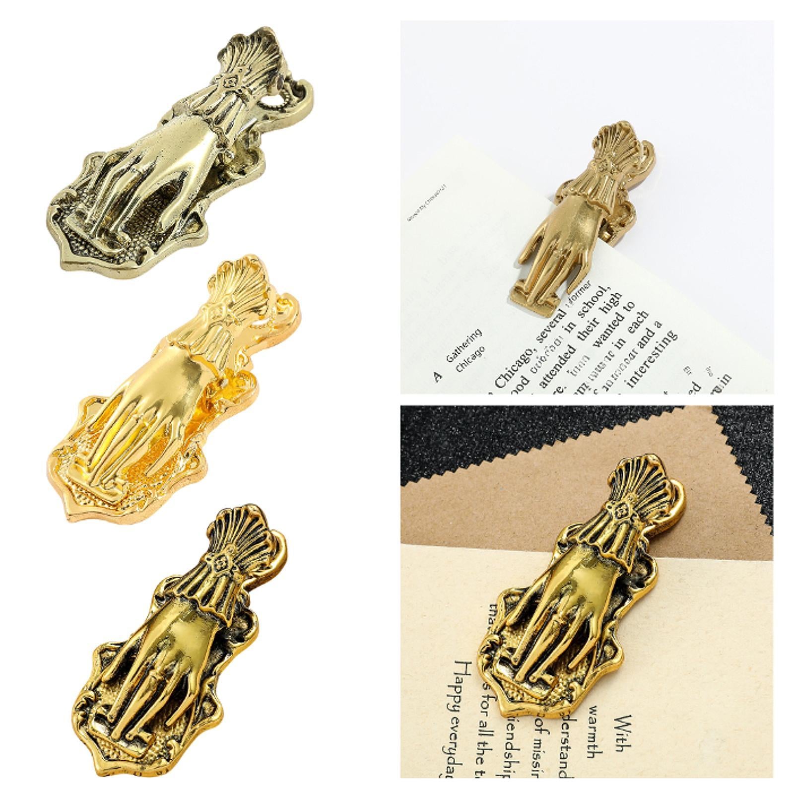 Book Mark Reading Accessories Reading Marker for Reading Lovers Teens Binder bronze