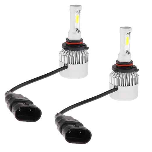 Segolike LED Headlight Bulbs 6000K Conversion Kit 9005/HB3/H10 72W 7200LM(2 Piece)