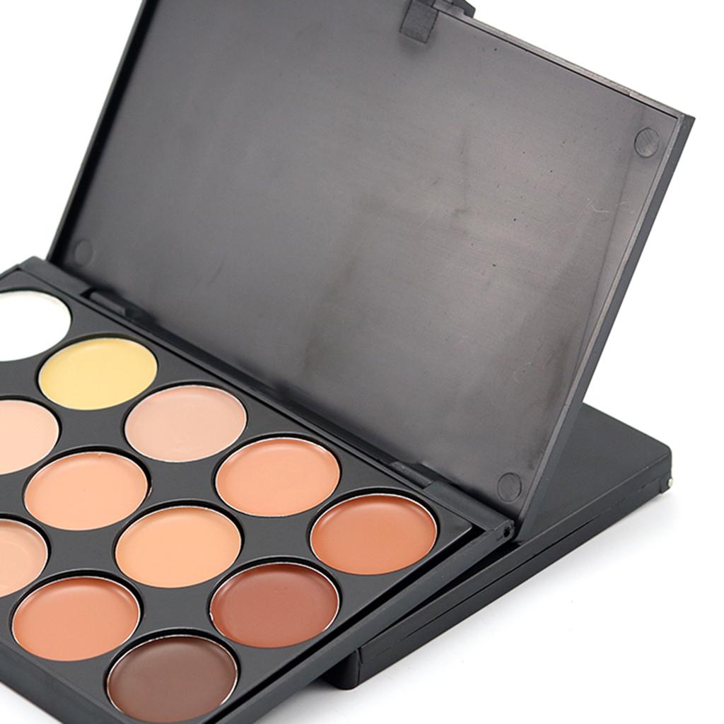 2x15 Colors Face Contour Cream Concealer Palette Blemish Eye Circles Cover #1