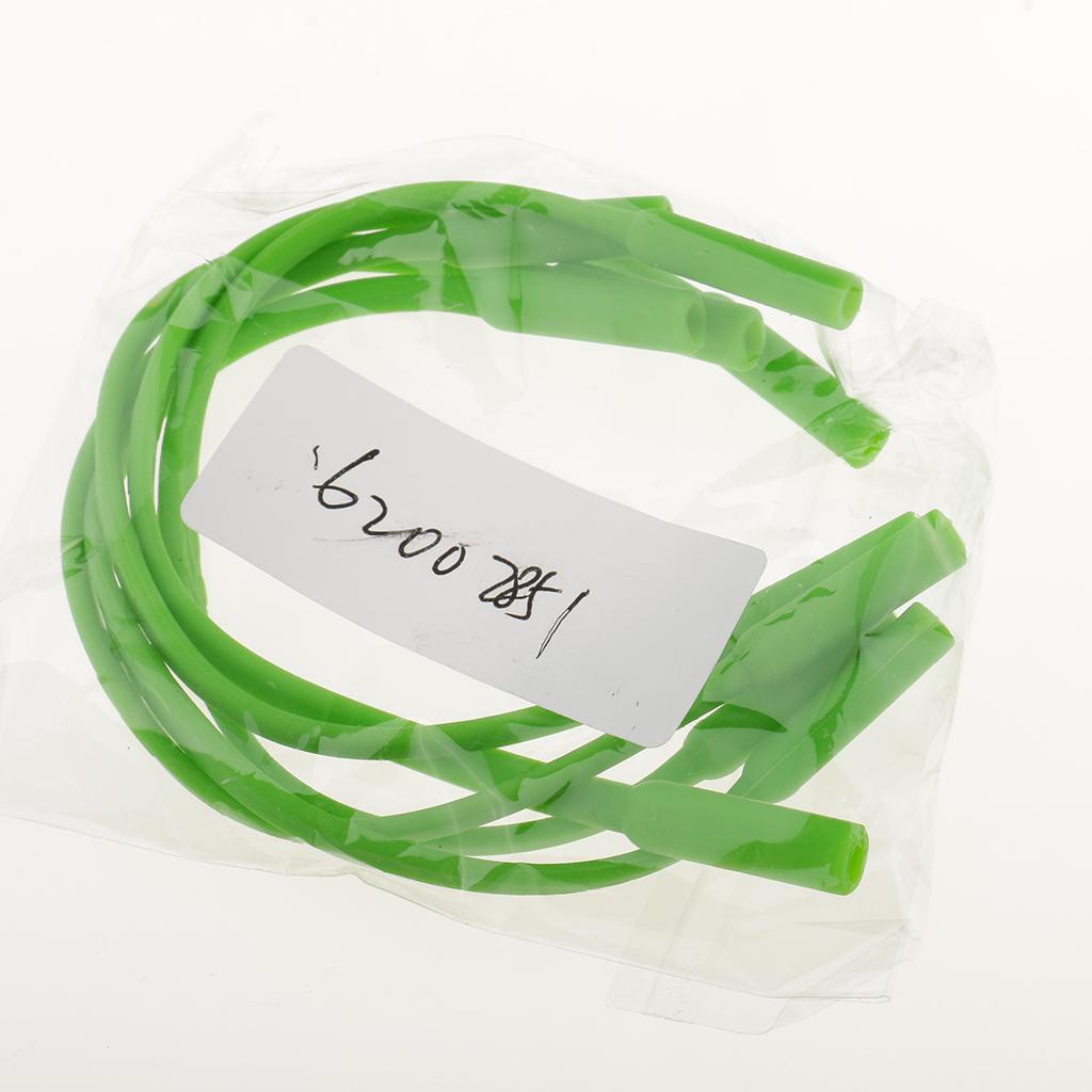 3x5pcs Kids Silicone Eyeglasses Non-Slip Strap Sports Band Cord Light Green