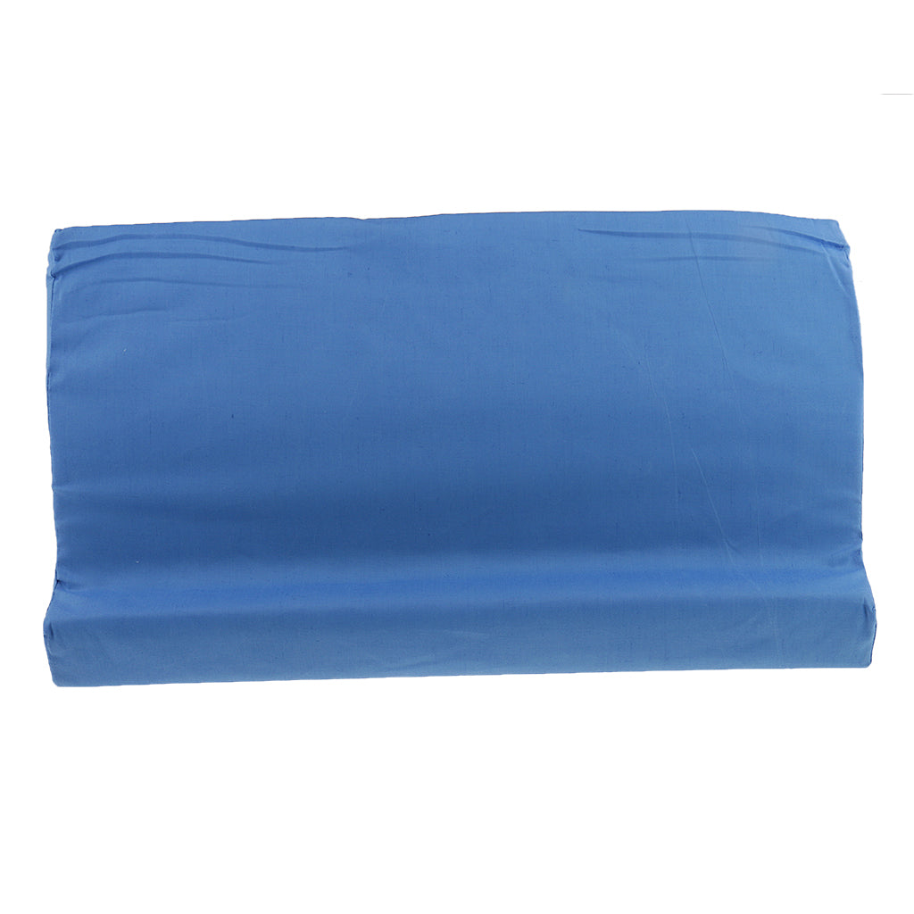 2Pieces Foam Bed Wedge Pillow Cushion Washable Cover