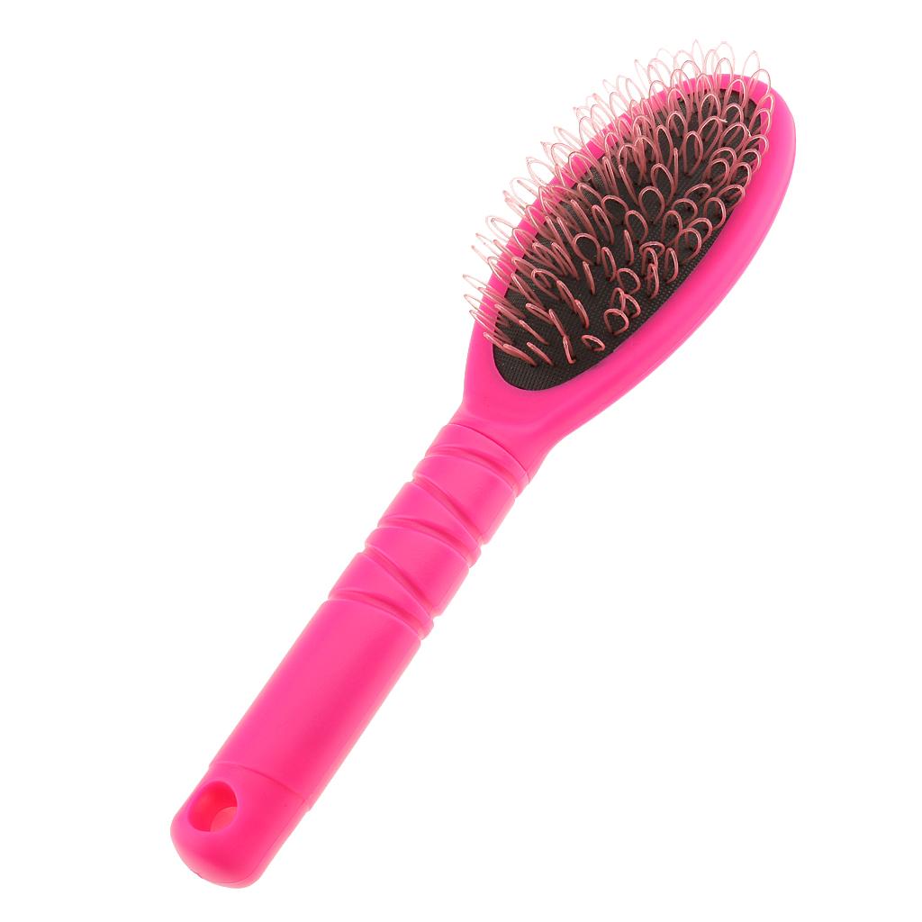 3xLoop Wigs Brush for Silicone Micro Ring Fusion Bond Hair Extension Red