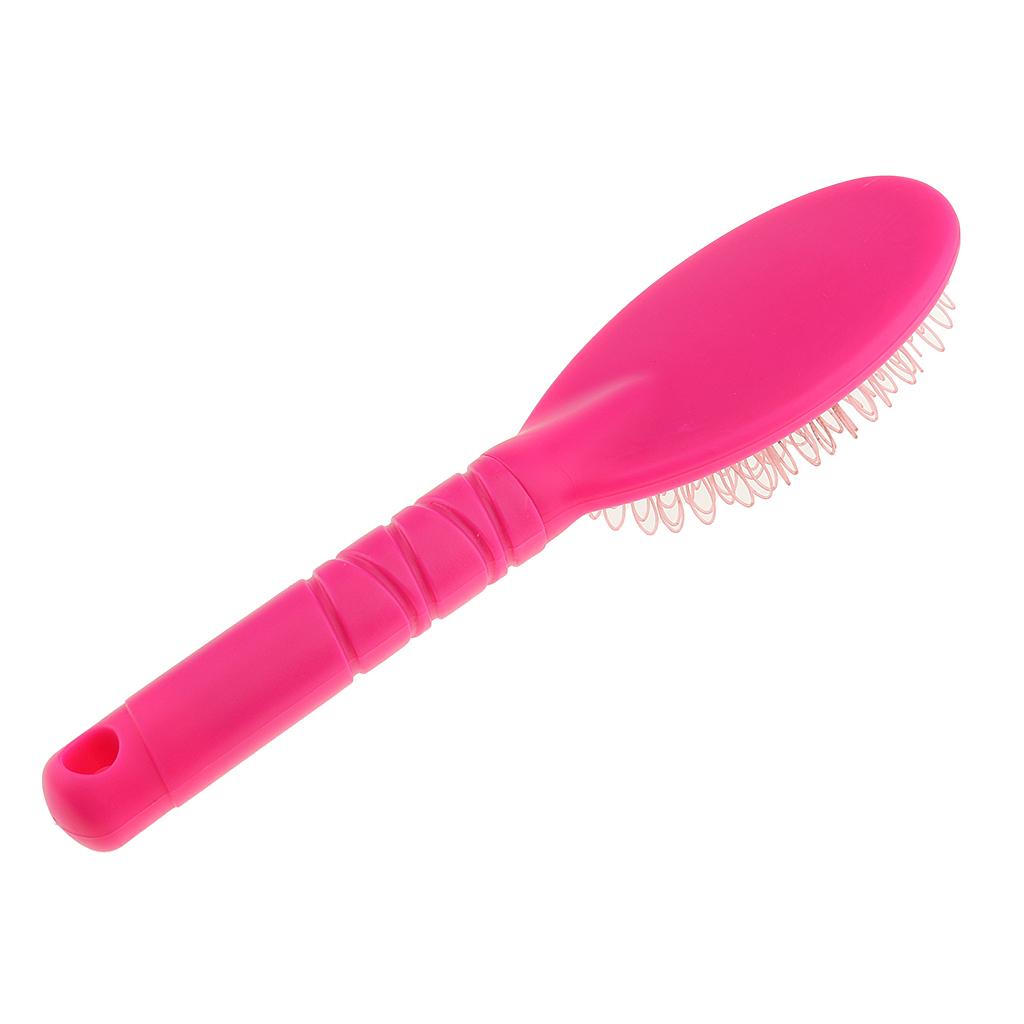 3xLoop Wigs Brush for Silicone Micro Ring Fusion Bond Hair Extension Red