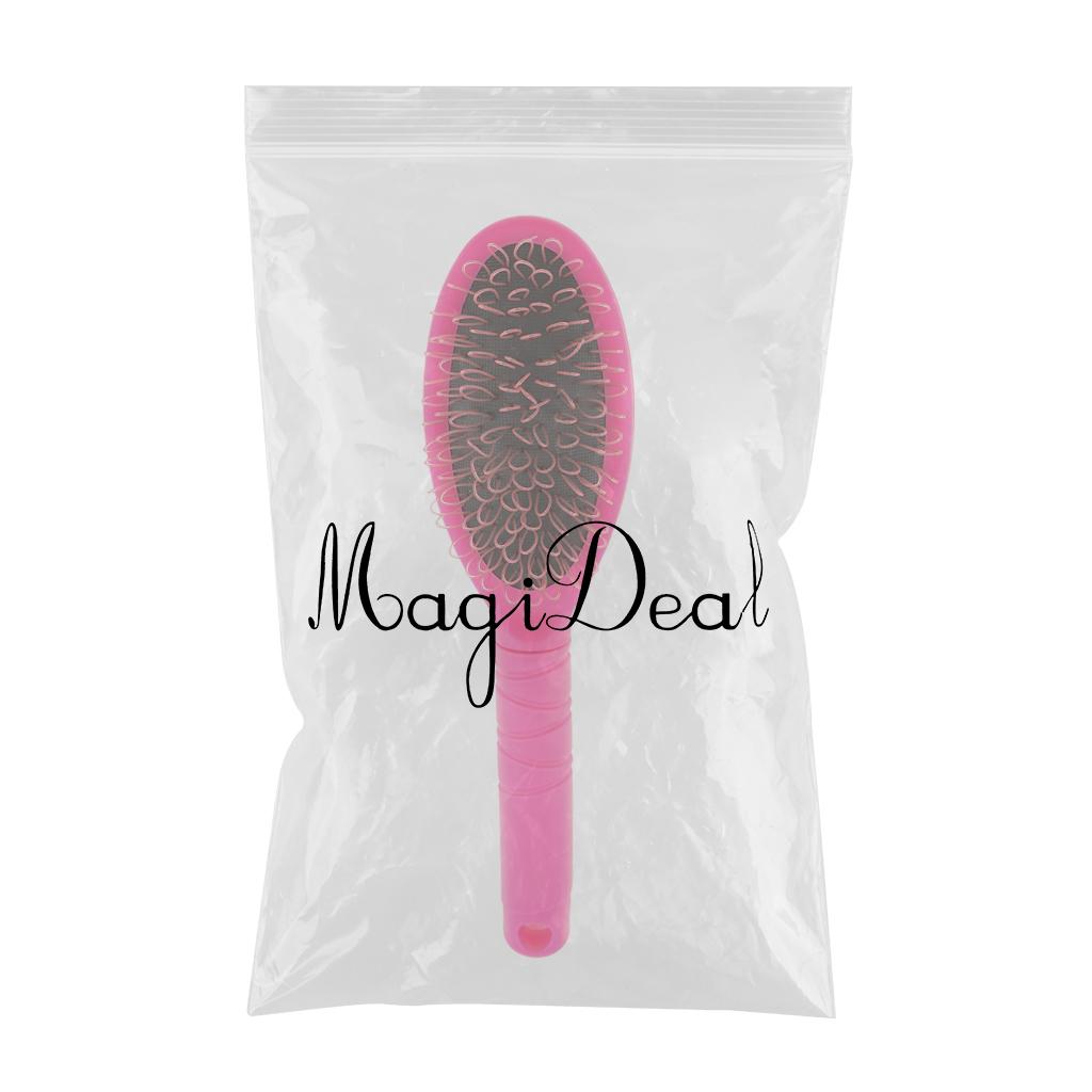 3xLoop Wigs Brush for Silicone Micro Ring Fusion Bond Hair Extension Red
