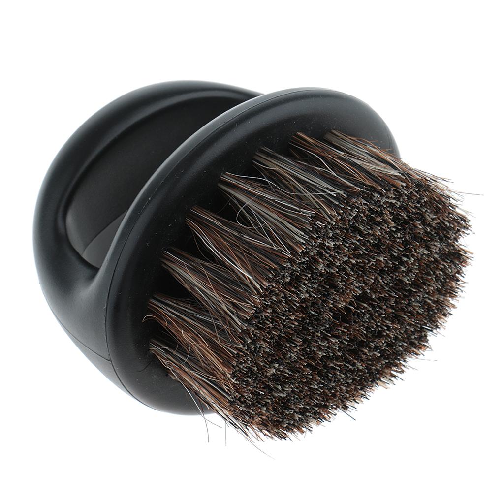 2 Pieces Professional Salon Men Barber Beard Mustache Bristle Shaving Brush