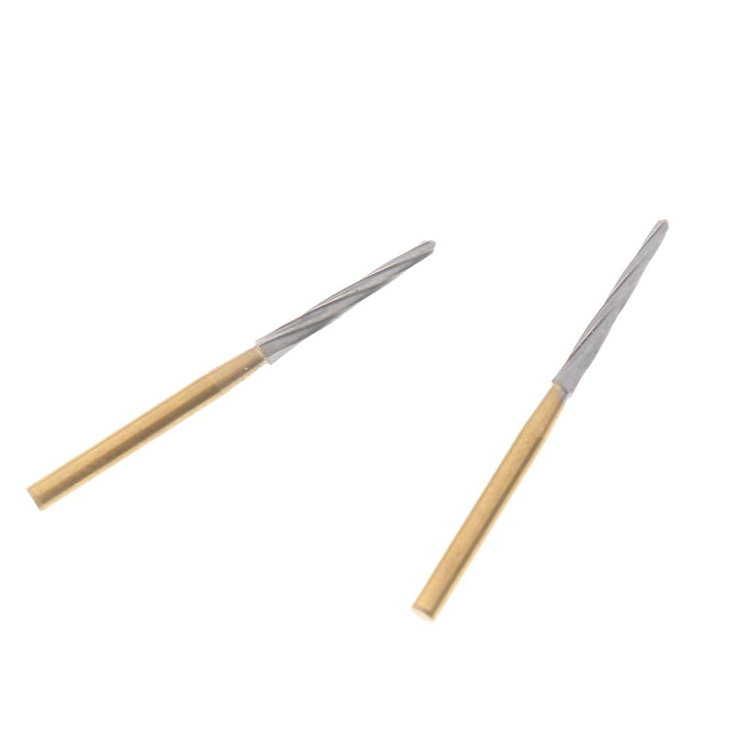 4 Pieces Dental Endo Z (152) Titanizing Bur 25mm FG Carbide Finishing Set