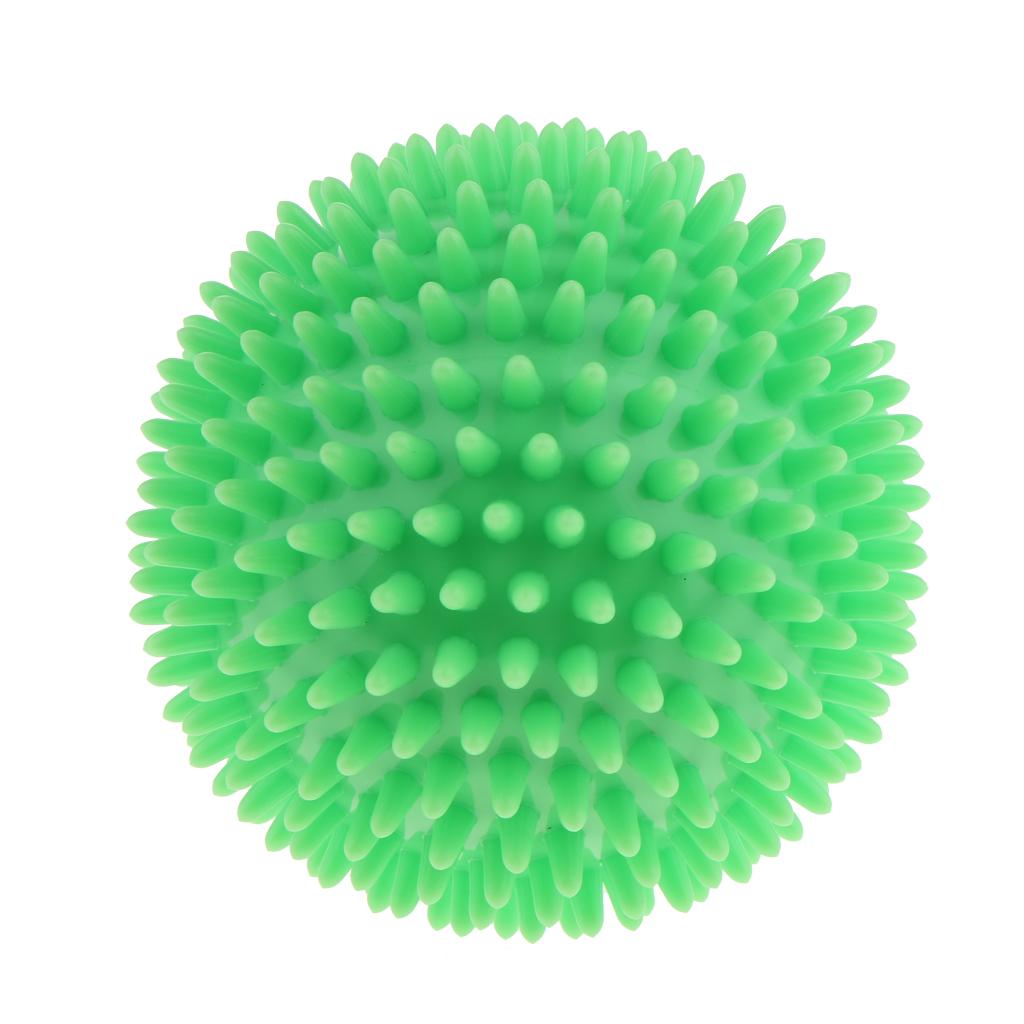 3xSpiky Massage Ball Body Trigger Point Acupuncture Soreness Pain Relief Green