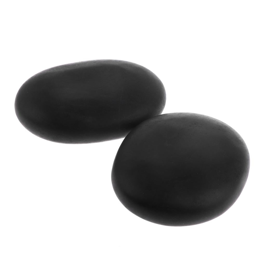 4pcs/ lot Large Hot Spa Rock Basalt Stones Massage Natural Stone 10x8cm