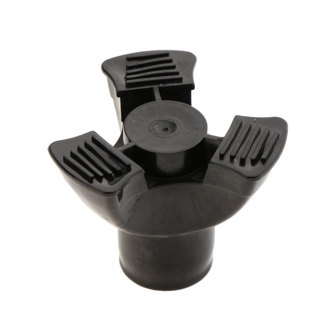 4x3Pcs Crutch Ferrules Rubber End Walking Stick Tips Feet Trekking Pole Bottom 19mm