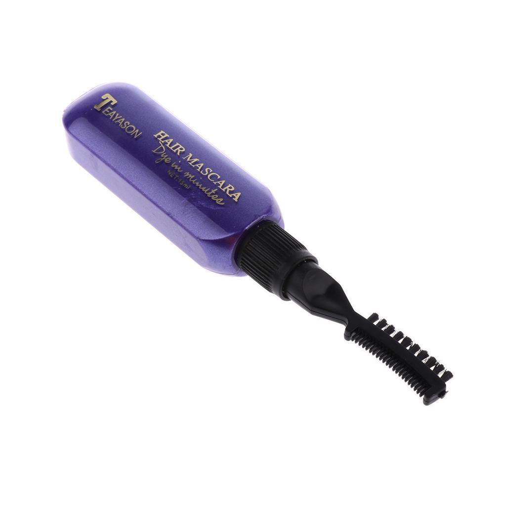 4 Pieces Disposable Hair Dyeing Mascara Non-toxic Hair Mix Coloring Salon