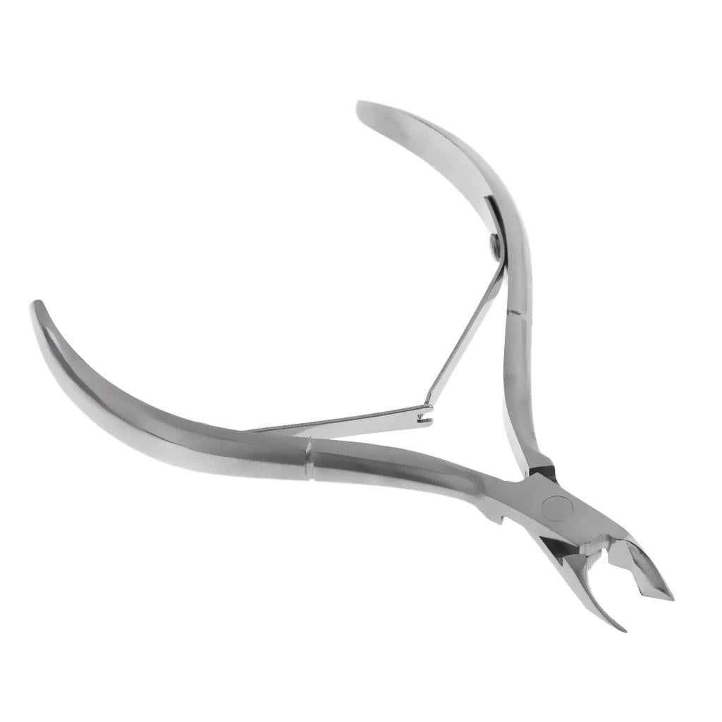 4xSilver Nail Art Cuticle Clipper Trimmer Dead Skin Nipper Manicure Pedicure