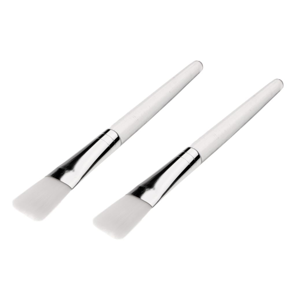 2x2 Pieces Facial Eyes Mask Brush Mask Mud Mixing Makeup Brushes Set