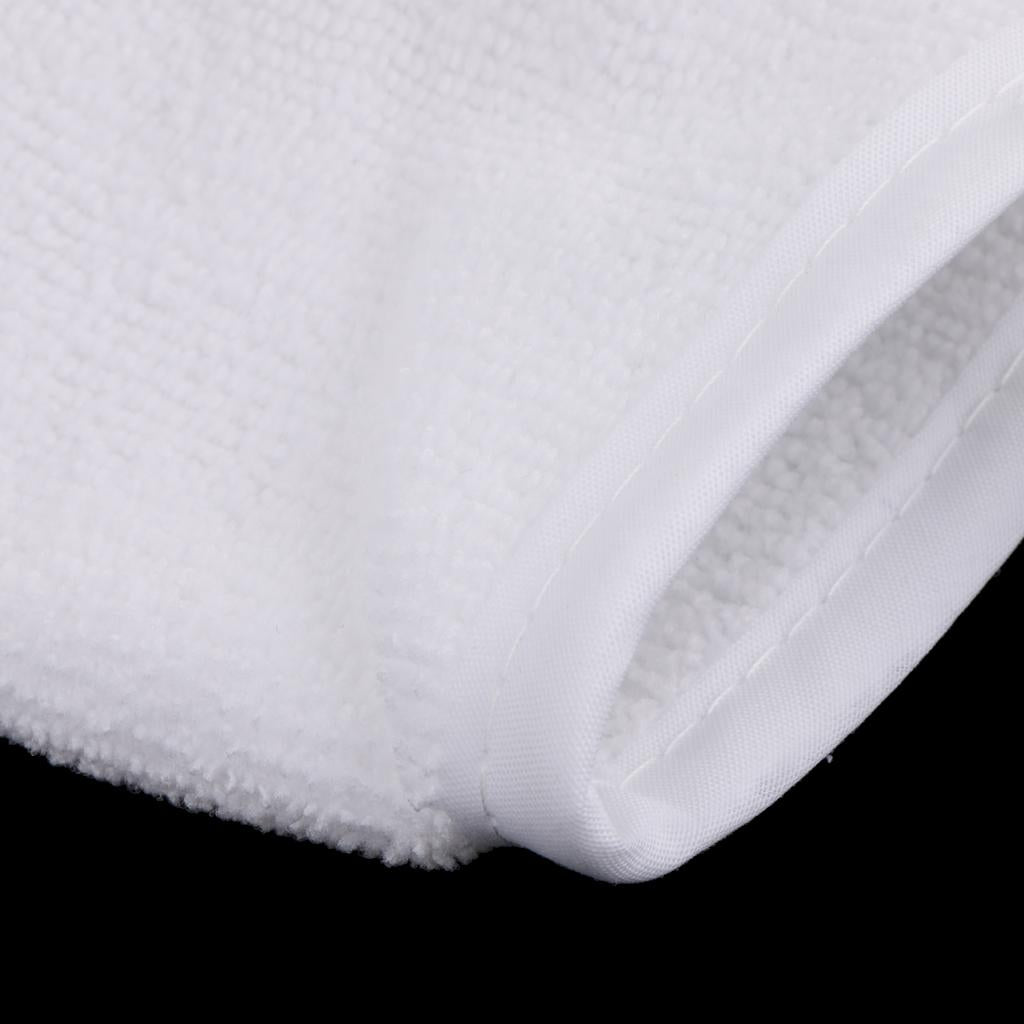 6pcs Soft Microfiber Face Cleansing Gloves Makeup Remover Cloth Pad Reusable