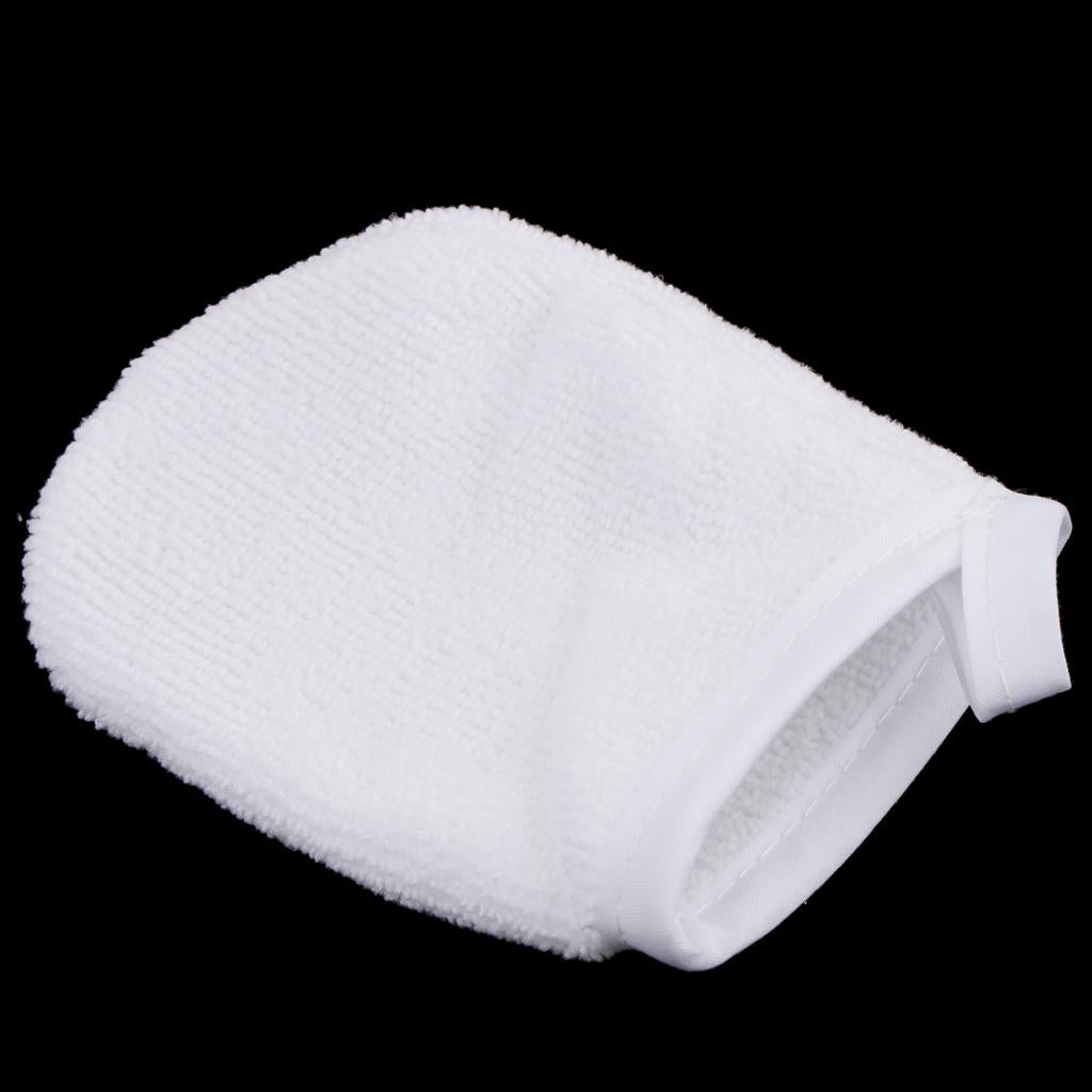 6pcs Soft Microfiber Face Cleansing Gloves Makeup Remover Cloth Pad Reusable