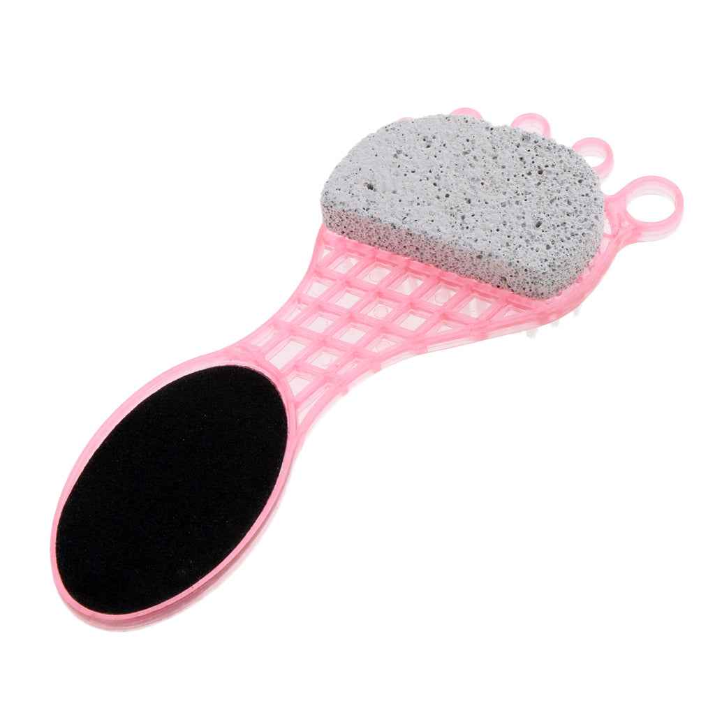 2Pcs 4 in 1 Callus Remover Foot File Pumice Stone /Pedicure Dead Skin Remover