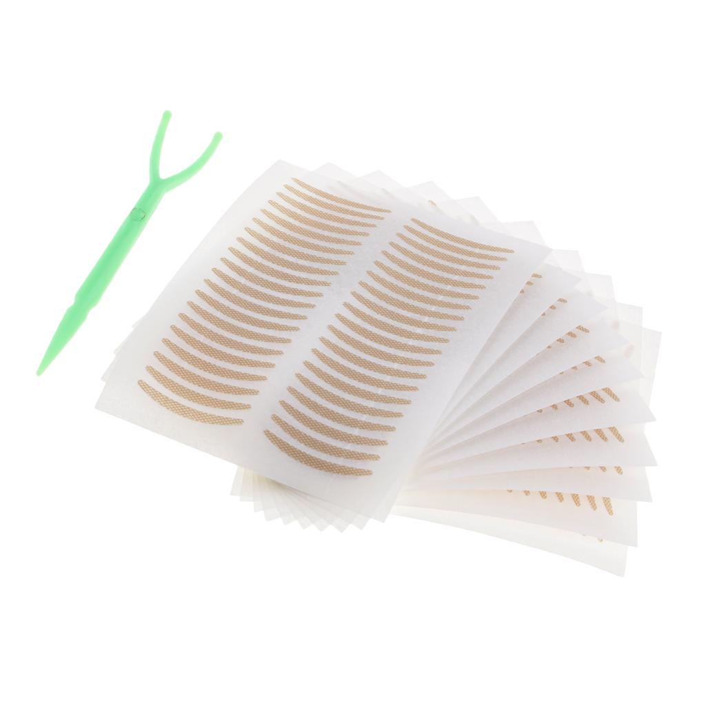 4x Invisible Lace Eyelid Sticker Double Eyelid Tapes Eye Strips 1# 200Pairs