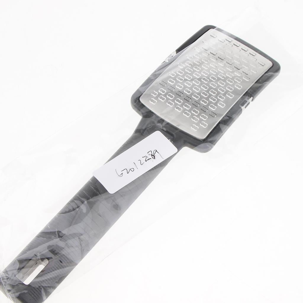 2xStainless Steel Foot File Callus Rasp Dead Rough Skin Remover Scrubber Black