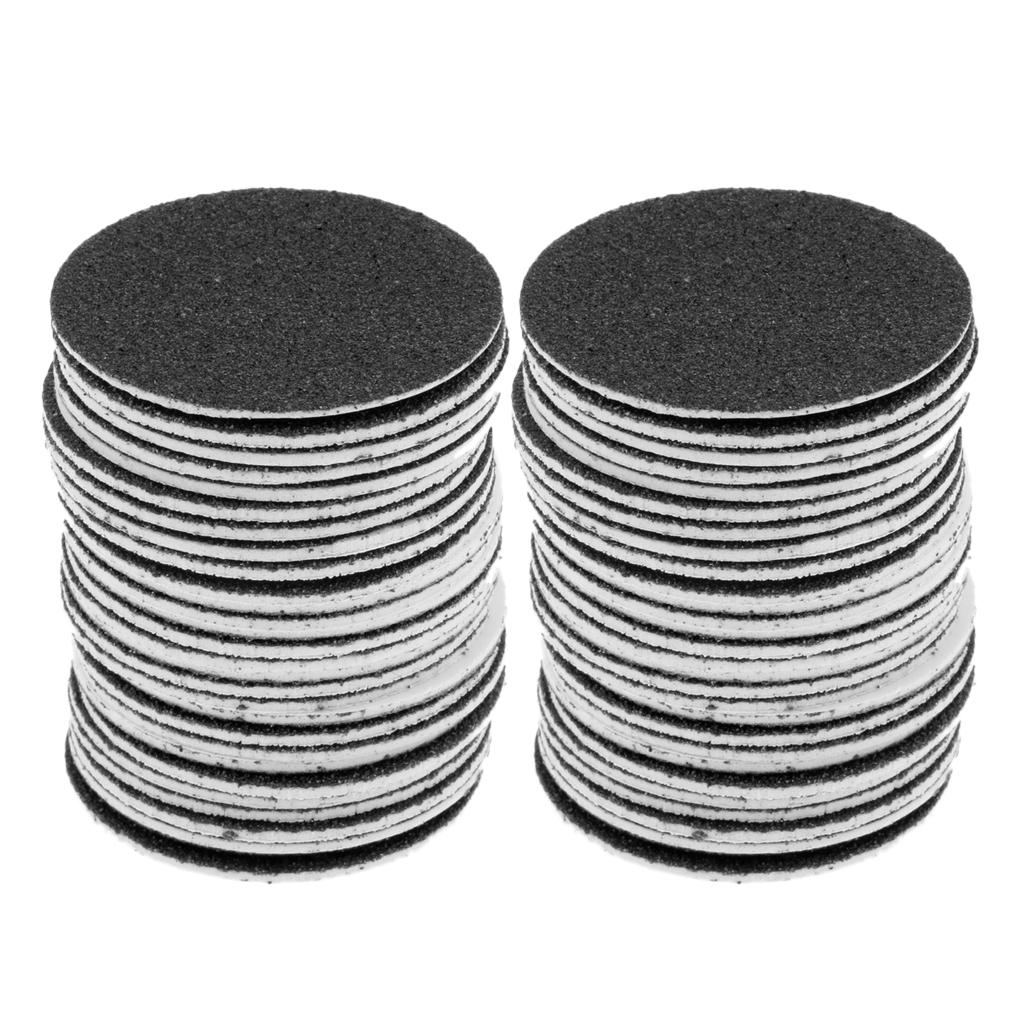 120pcs Replacement Sandpaper Discs Pad for Electric Foot File Callus Removal