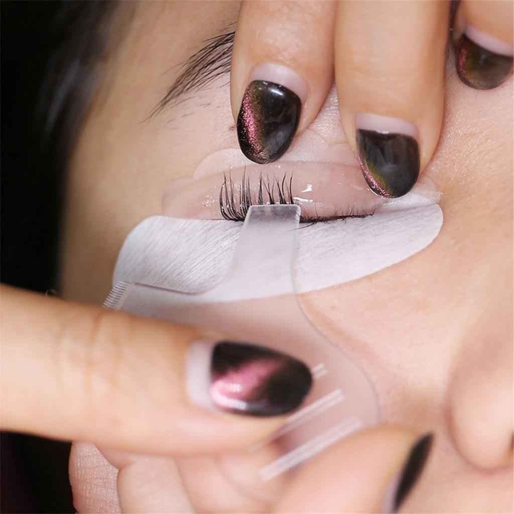 Soft Plastic Eyelashes Lift Curler Cleaning Brush Grafted Lash Extensions Guide Perm Tool