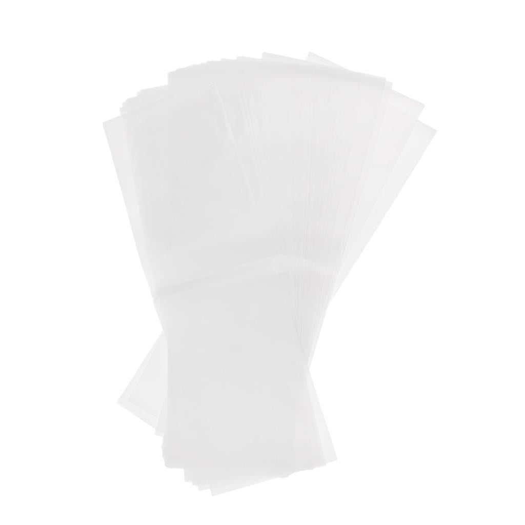 100x Salon Plastic Hair Dye Paper Color Highlight Separating Sheet Reusable