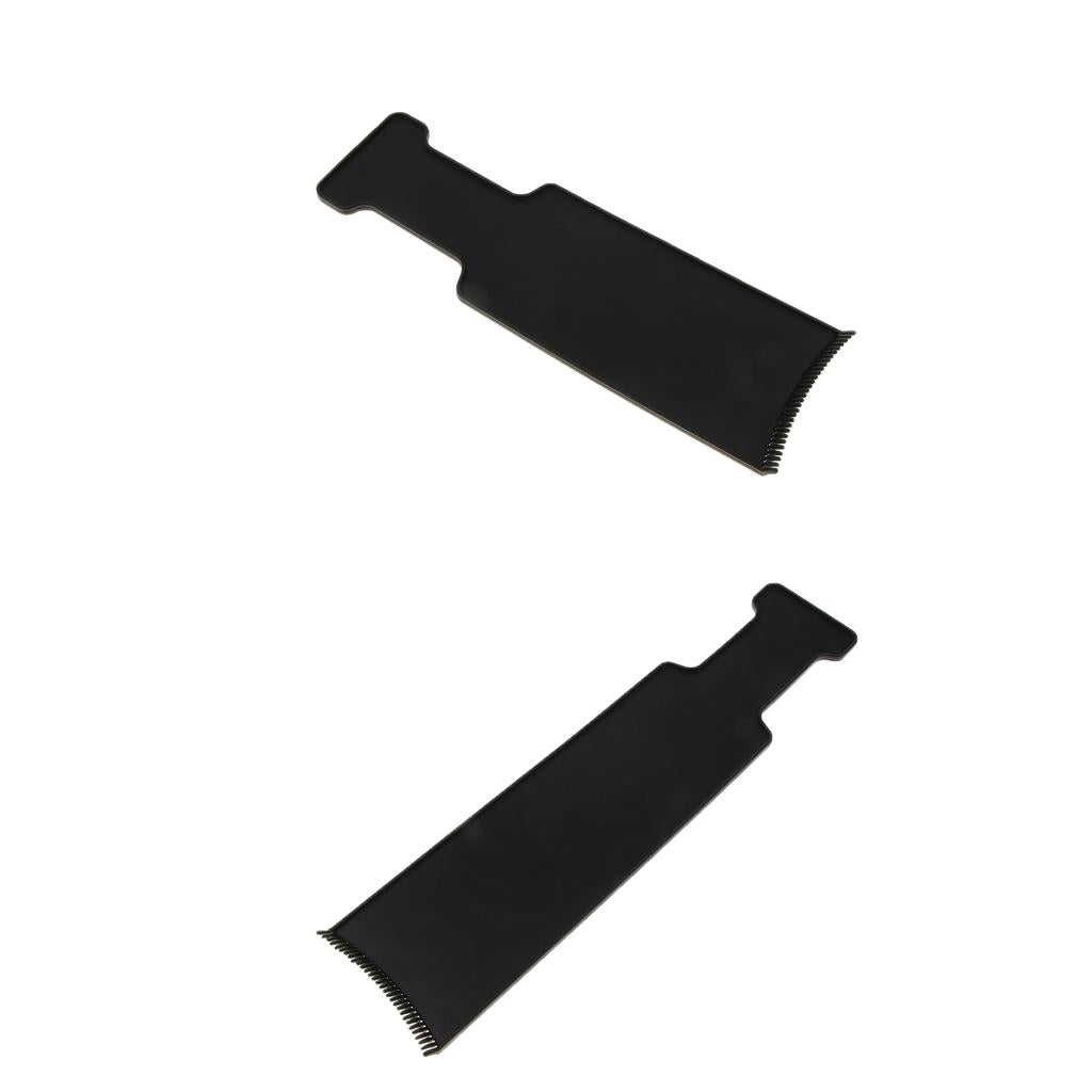2x Salon Hair Coloring Highlight Board Dyeing Tint Plate Hairdressing Tool