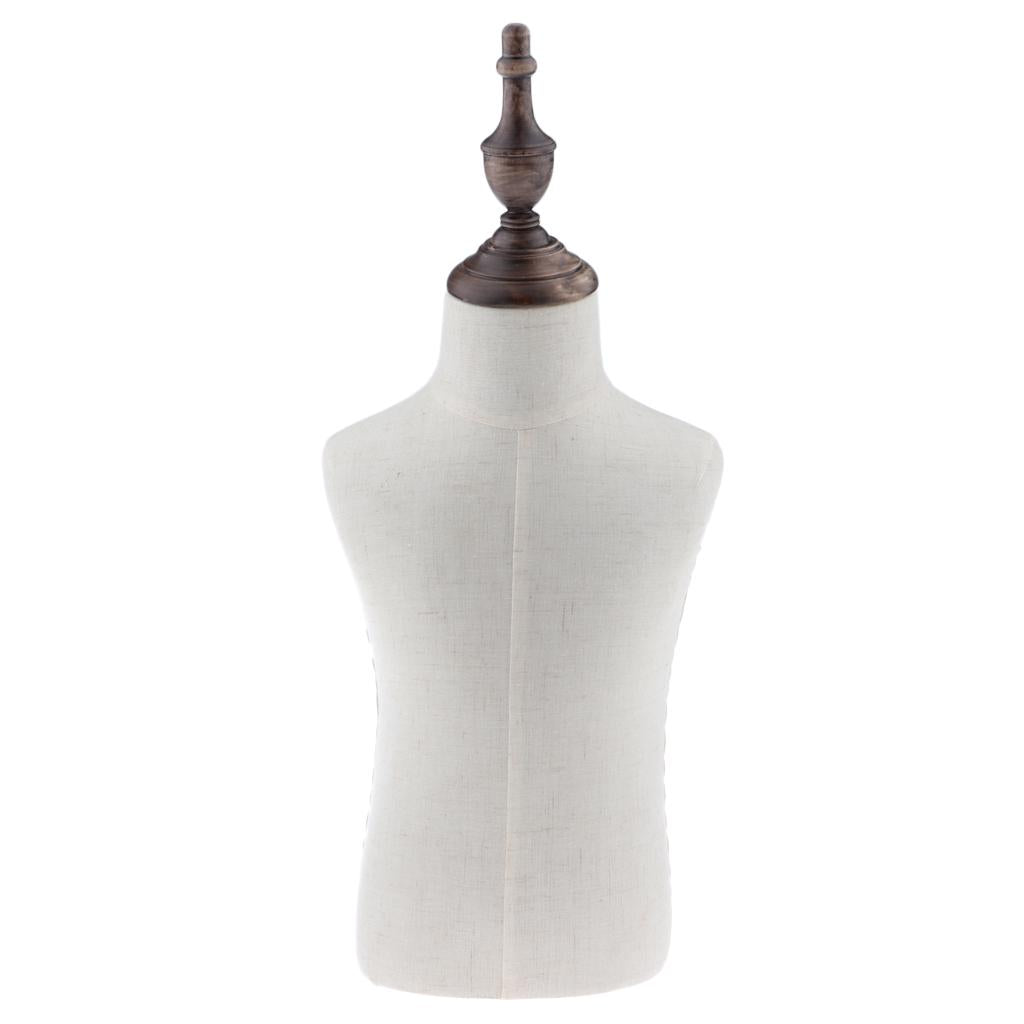 2 Sizes Children Kids Body Dress Form Mannequin Bust Torso Display Stand