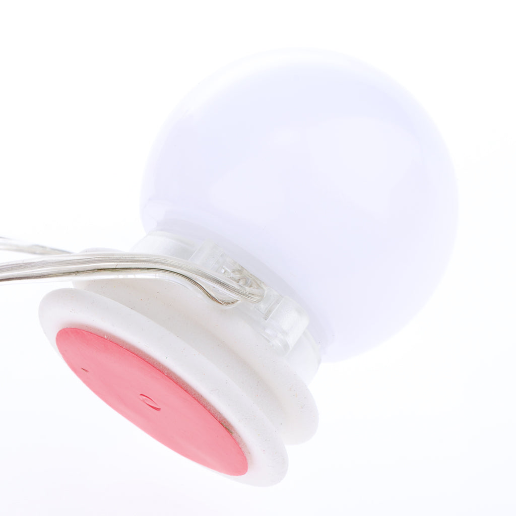 10pcs Dimmable Light Bulbs LED Vanity Mirror Lights Kit for Makeup Mirror US
